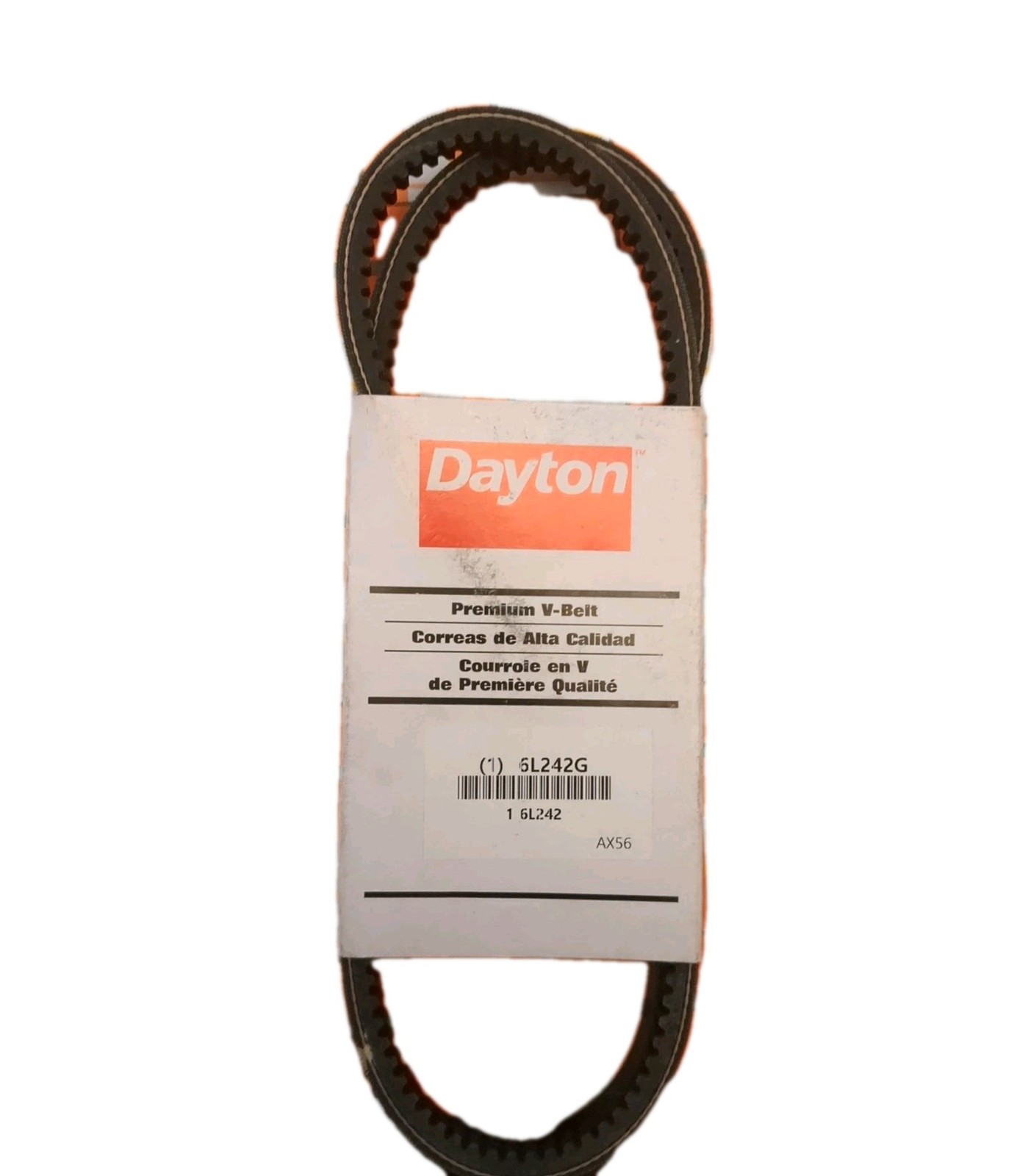 Dayton Premium V-belt 6L243G AX56