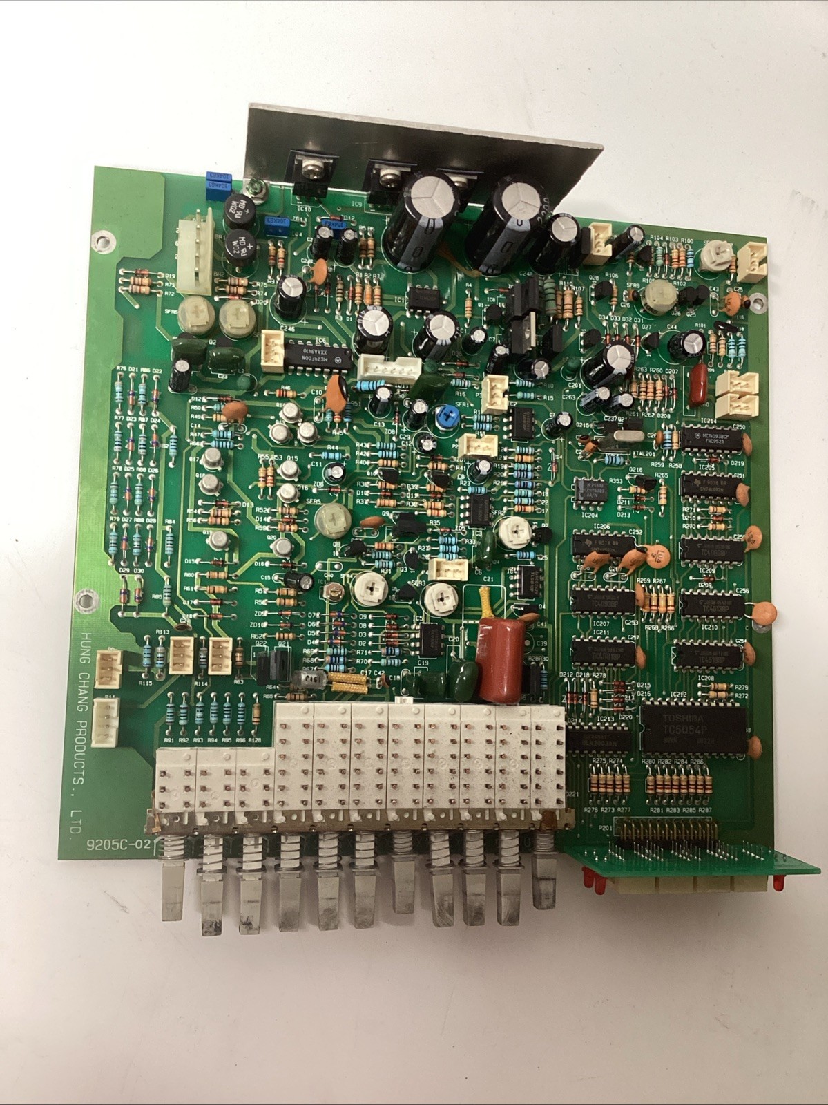 Hung Chang 9205C-02 Industrial Control PCB Board. V-180
