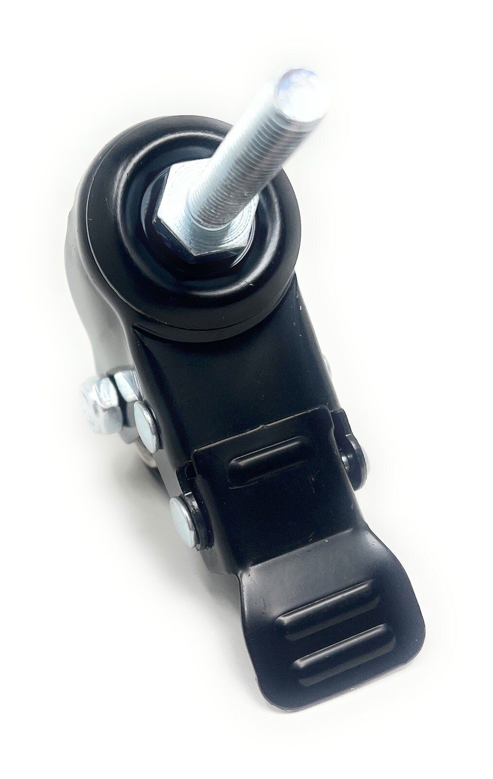 4 pc 1.5 in. Casters Heavy Duty Swivel Threaded Stem Caster Wheels with Brake
