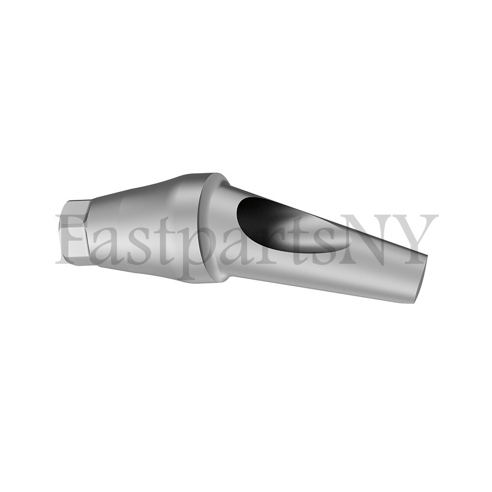 lot x 10 Angulated 25 degree Abutment Hiossen Regular replica screw 4 mm conical