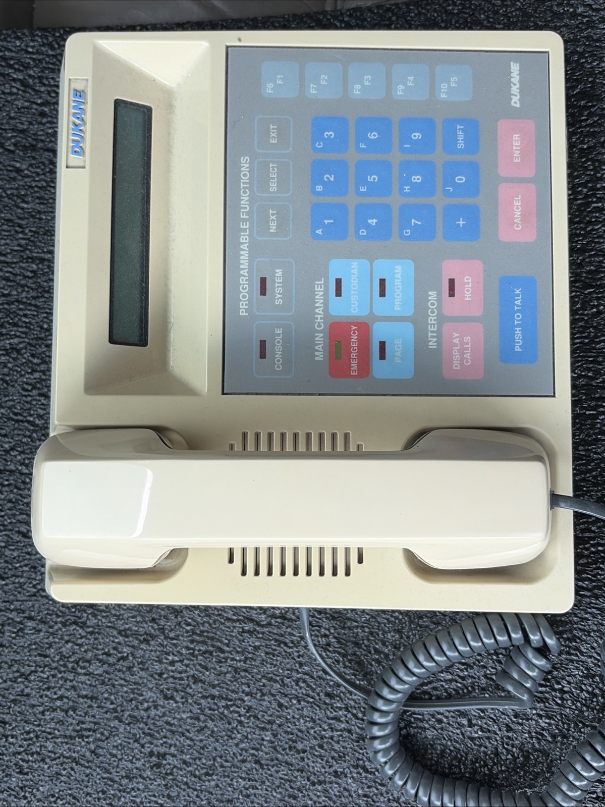 Dukane ACC4D Administrative Control Console w/ Handset