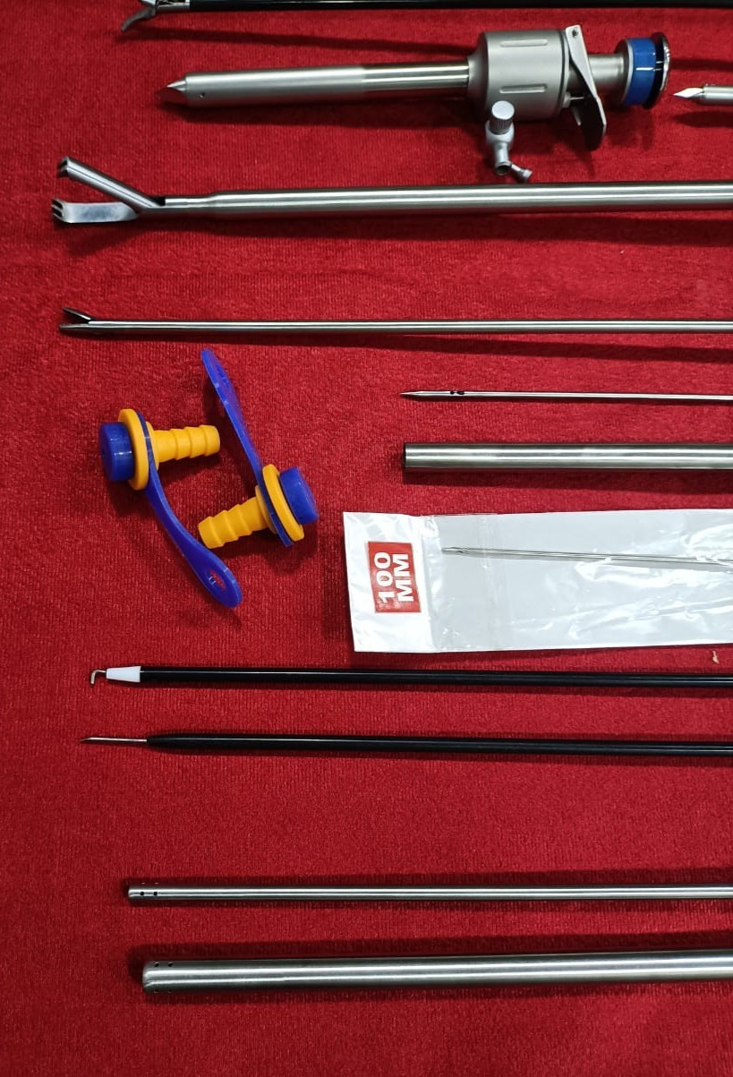 18nos – Laparoscopic Surgery Set SS High Quality Reusable Instruments