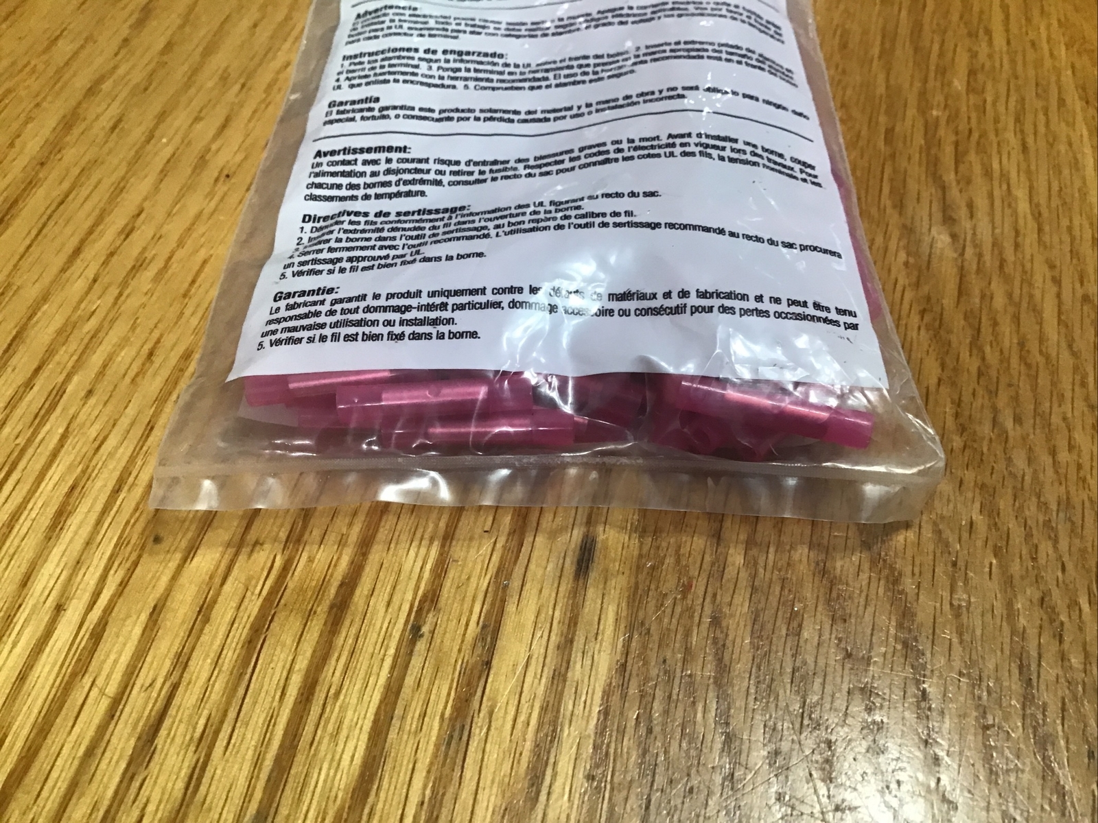 Butt Connector 22-18 AWG Nylon Insulated Seamless QTY 100