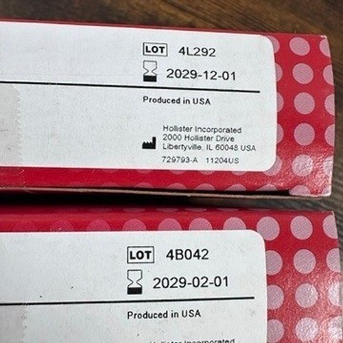 Hollister CeraPlus 11204 New Image 2-Piece Ostomy Skin Barrier 2-Boxes 10-Total