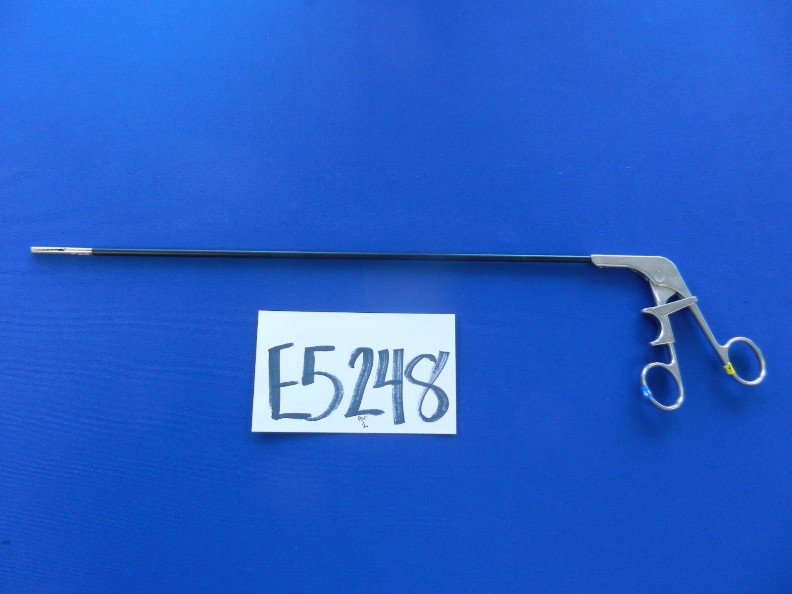 E5248 Aesculap 8360-00 Atraumatic Single Action Grasper 5.0mm x 36cm