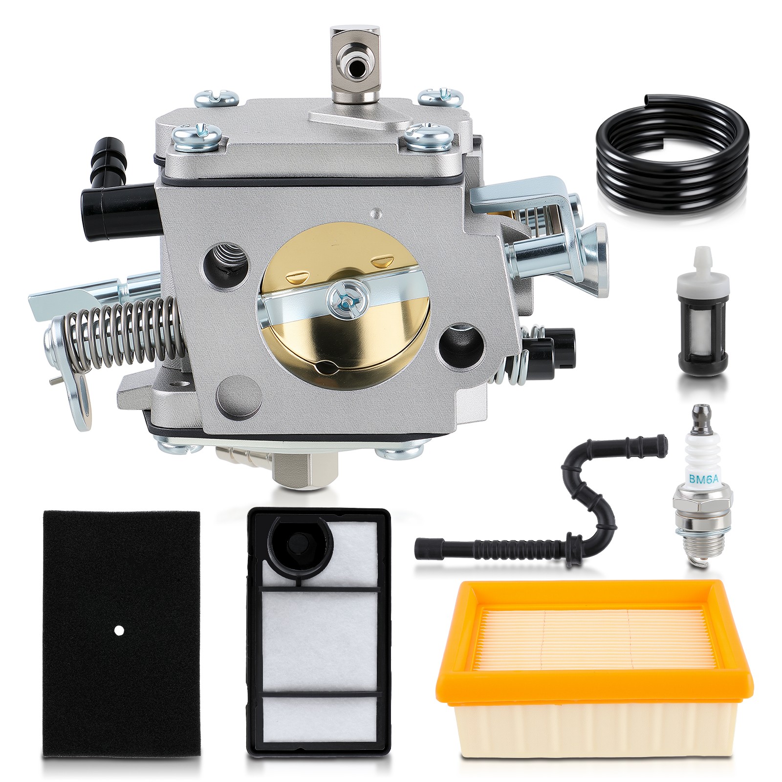 Carburetor For STIHL TS400 Concrete Cut-Off Saw 4223 120 0600 + Air Filter