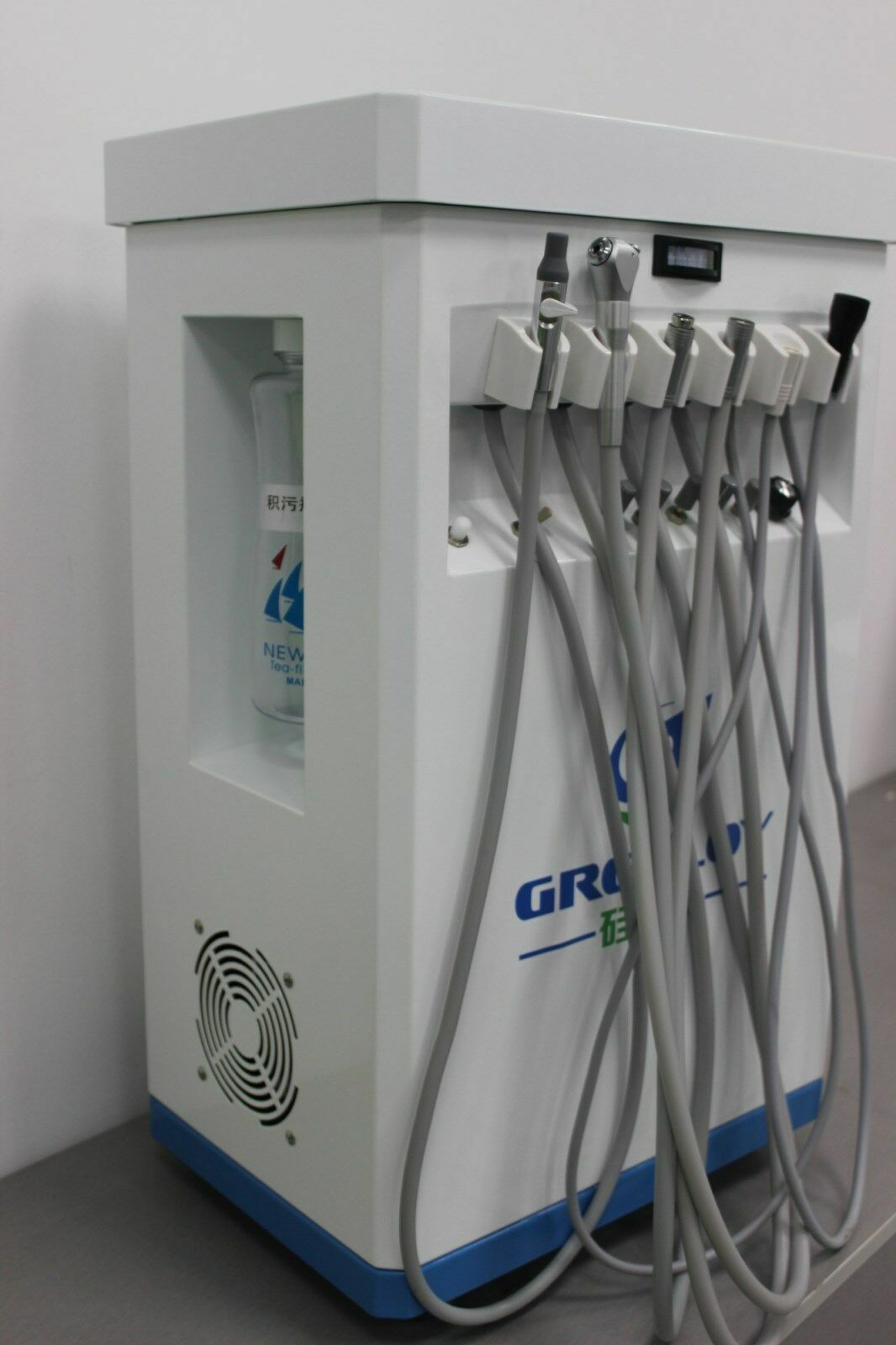 Mobile Dental Unit GU-P209 with Air Compressor LED Curing Light Scaler 4 Hole US