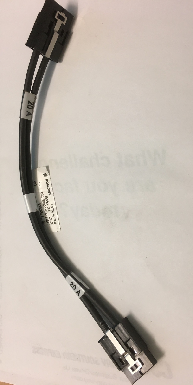 Ericsson cable with connector RPM777 193/00200