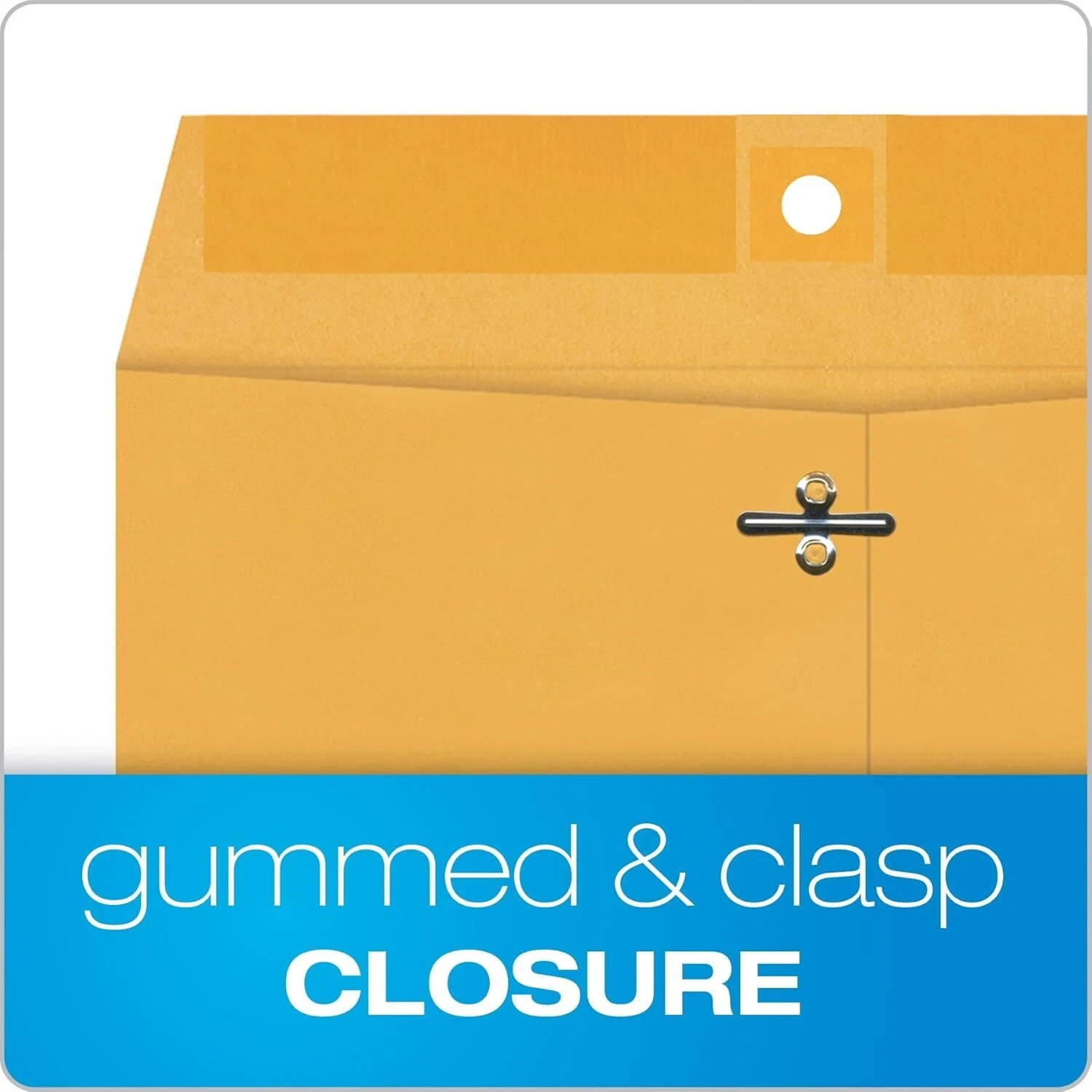 100 Pcs CLASP ENVELOPES 9×12 28lb Kraft Shipping Mailing Gummed Business Manila