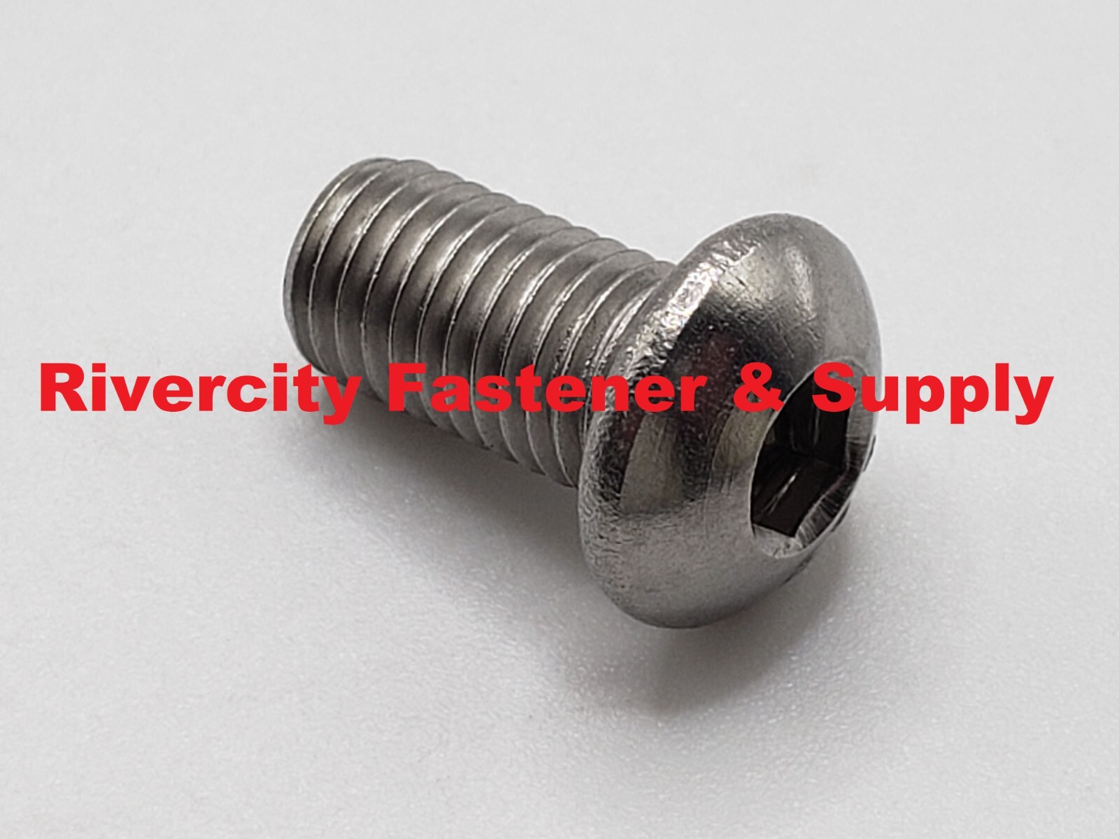 1/4-28×1/2 Stainless Button Allen Head Bolts 1/4×28 x 1/2 Screws 1/4×28 x 1/2″