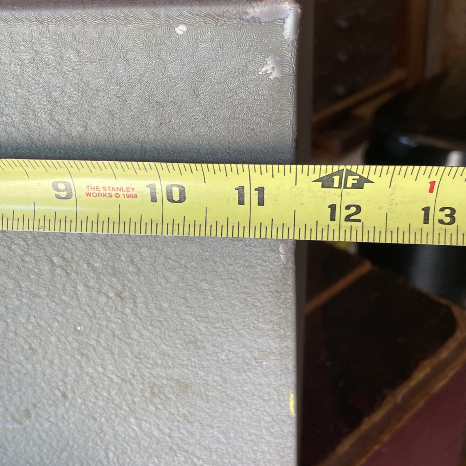 Vtg Union Chest 410 4 Drawer Utility Cabinet Storage Battleship Grey Industrial