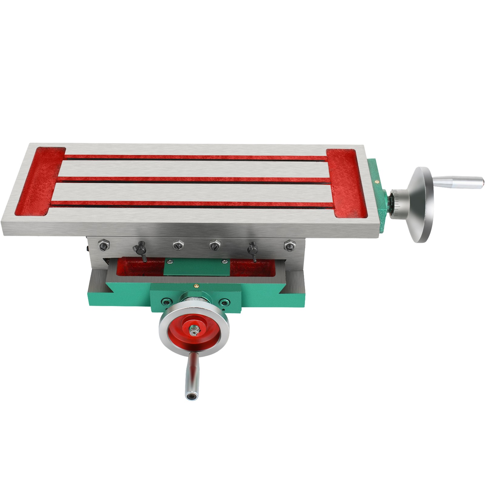 Compound Milling Machine Work Table 2 Axis Cross Slide Bench Drill Vise Fixture