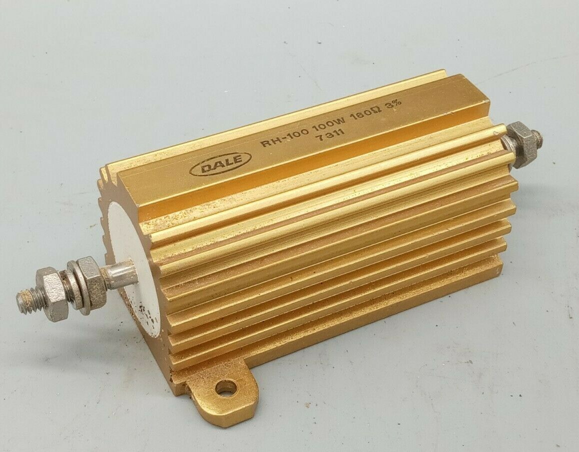 1 QTY Dale RH-100 – 160 Ohm – 3% – 100W Resistor 7311
