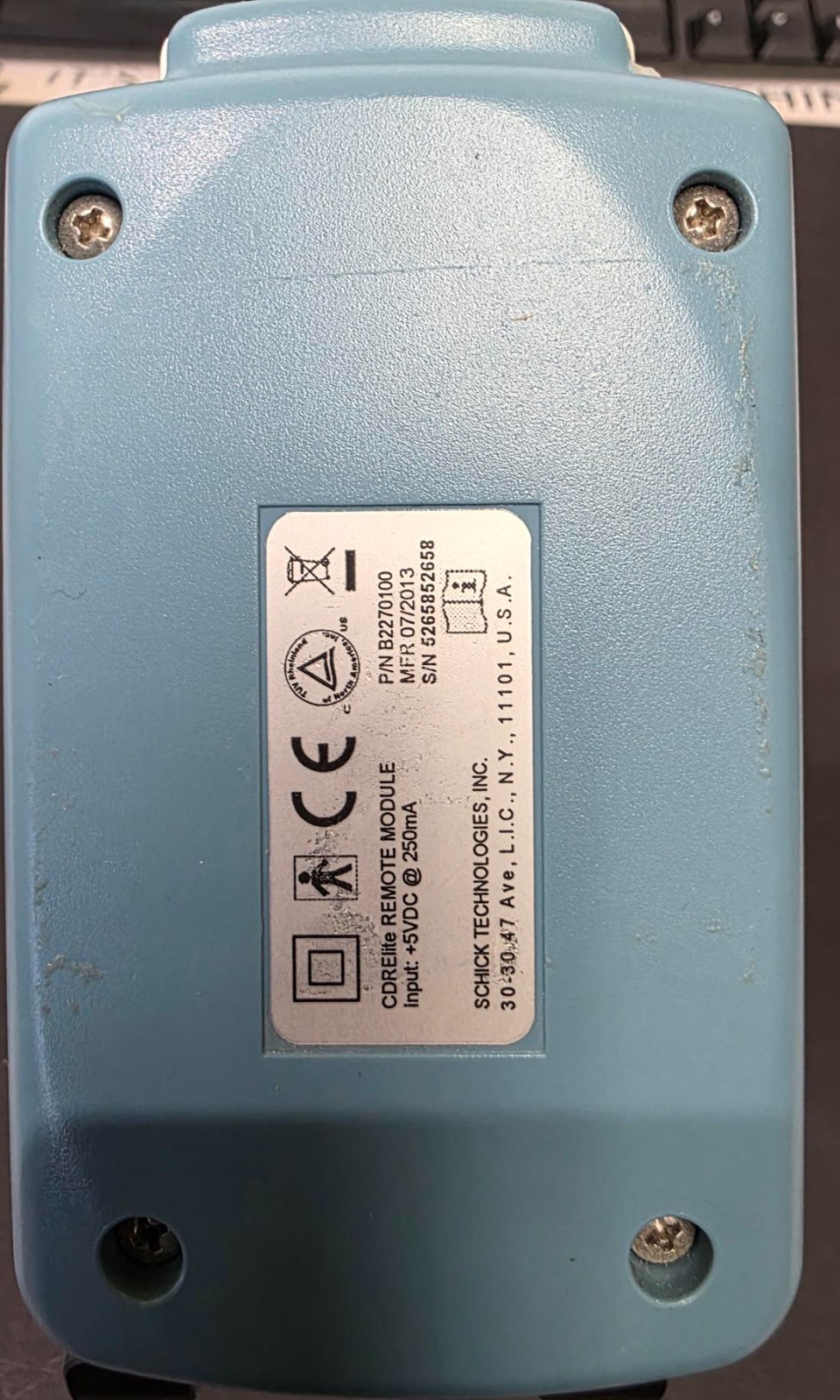Schick Remote USB HUB (works with both CDR Elite or Schick 33 sensors)