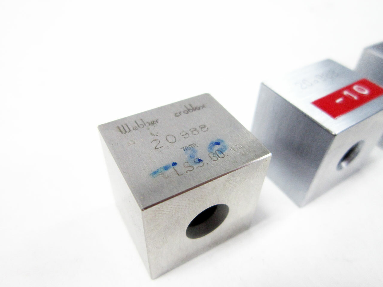 8x 20.988MM GAGE BLOCK 20.988 MILLIMETERS GAUGE MILLIMETER