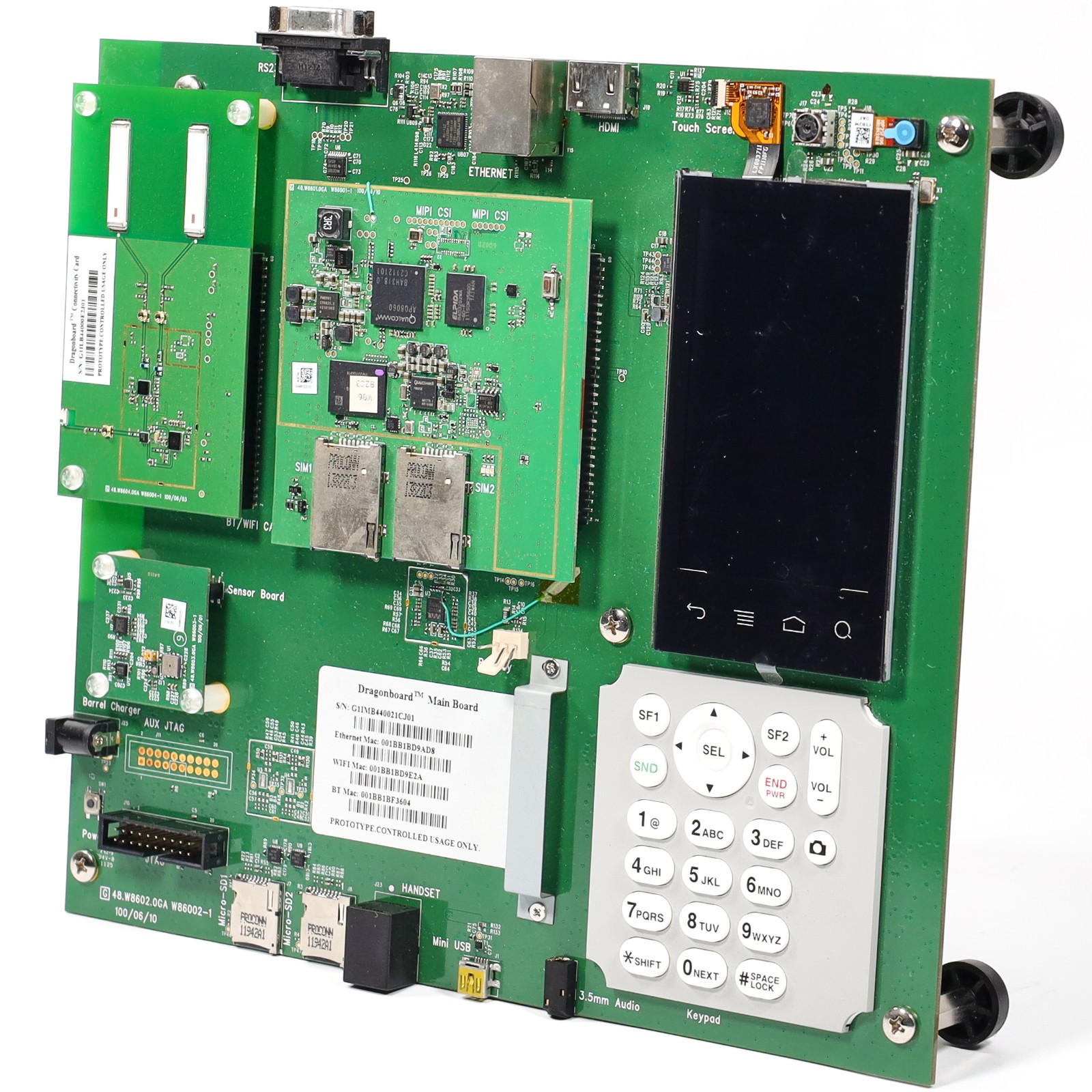 Qualcomm APQ8060 Android Development Board DragonBoard Eval Kit