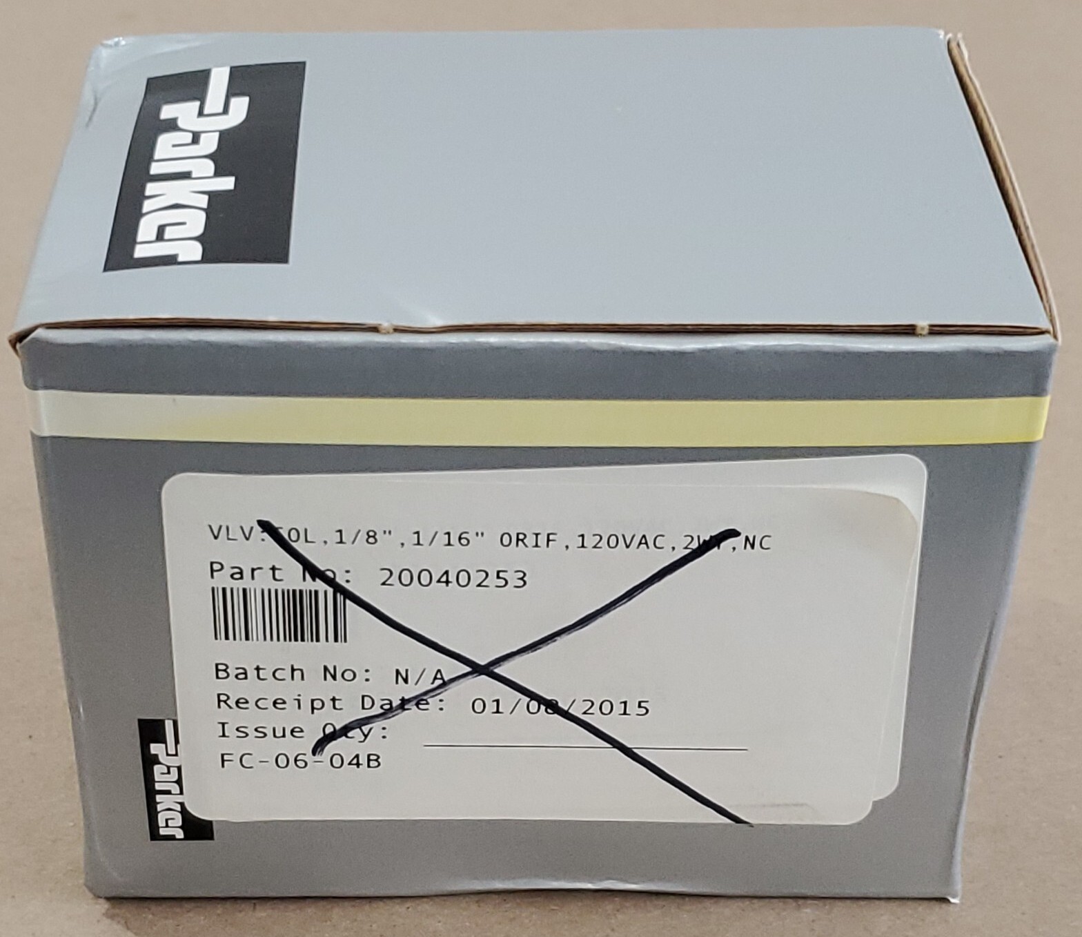 *NEW SEALED BOX* Parker 20CC02GV4C4F Solenoid Valve 1/8″ 2-Way 625Psi + Warranty