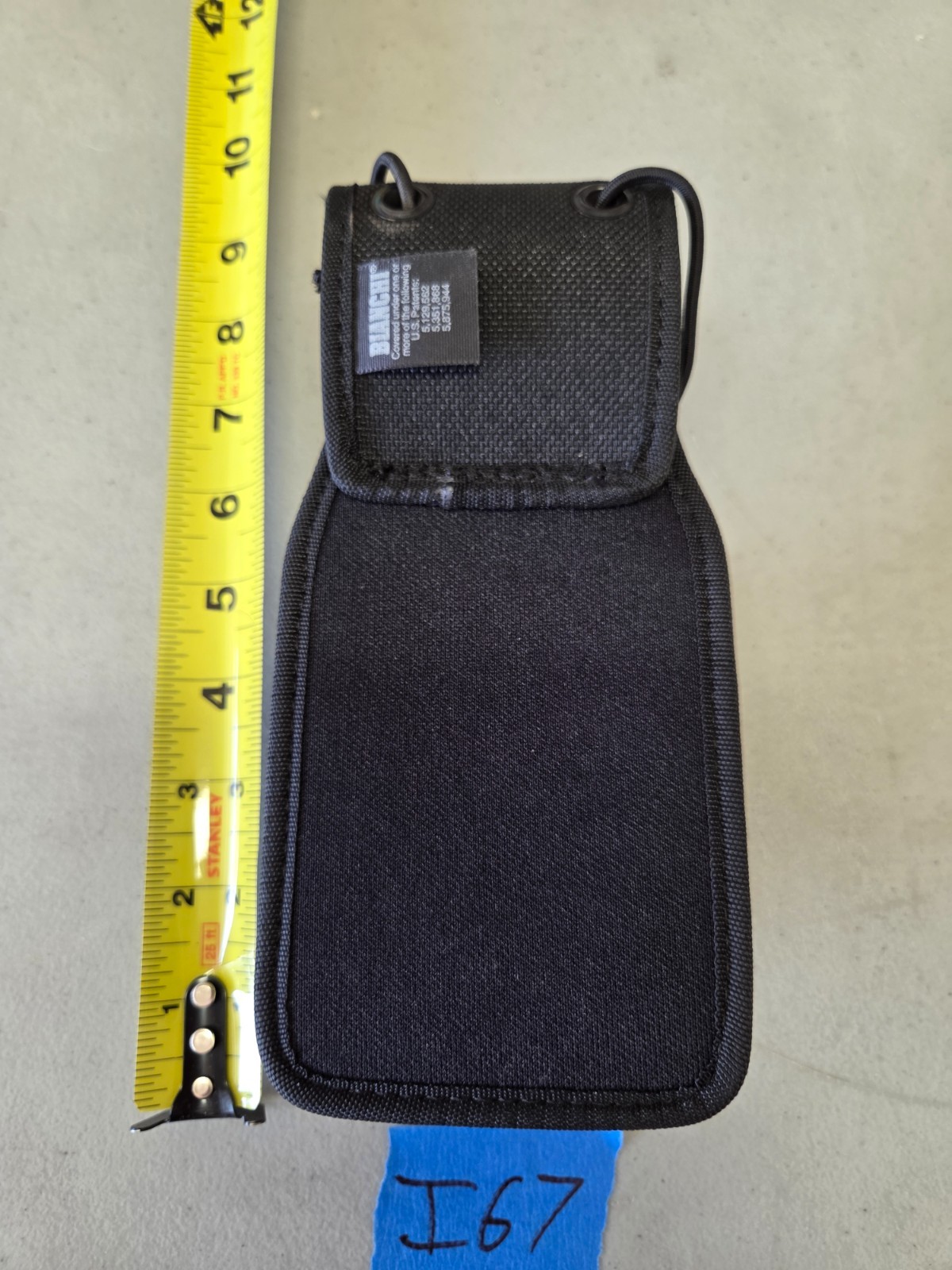 Bianchi Nylon Radio Holder Holster 2.75W» x 7.5T» x 1.25D»