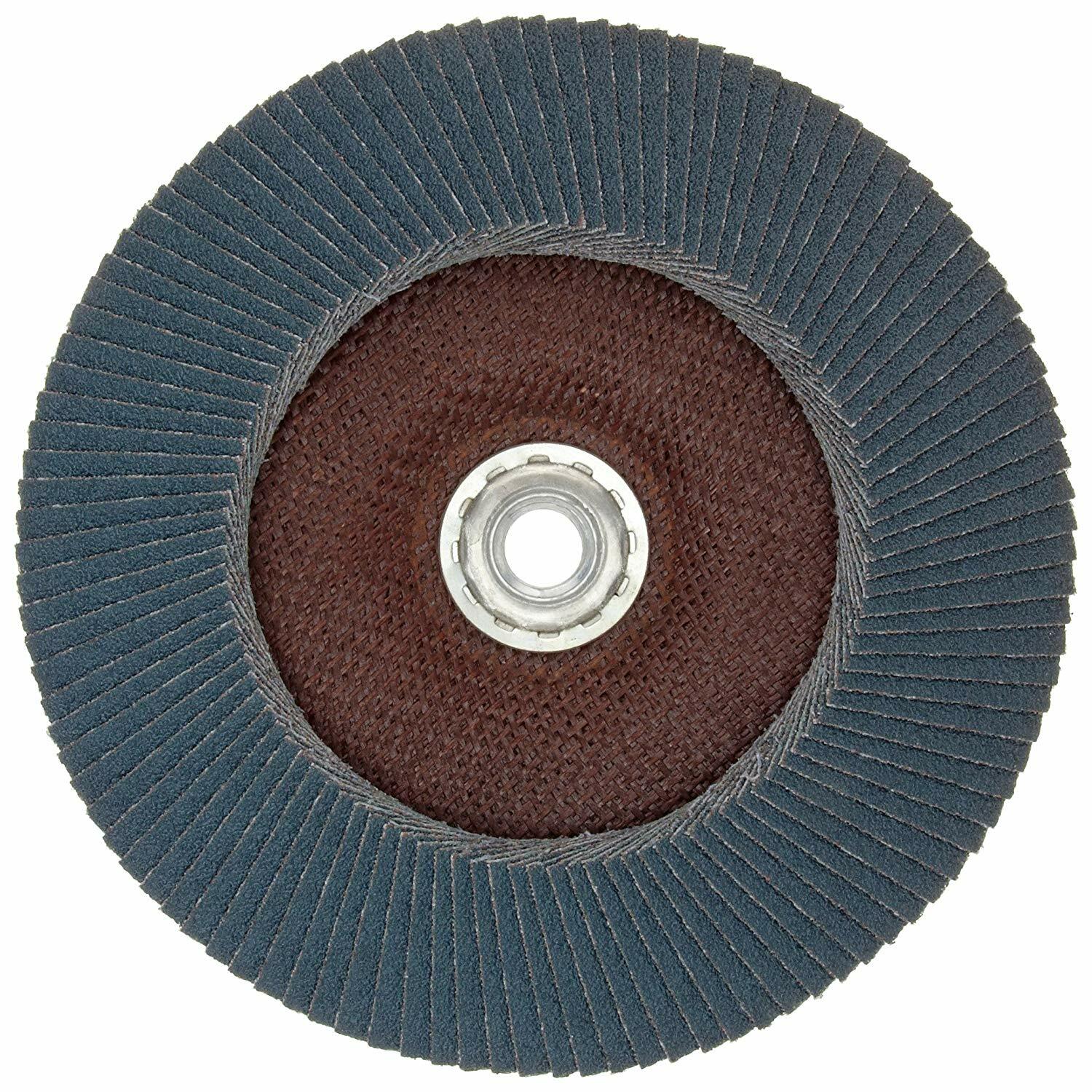 Norton 20X High Performance Abrasive Flap Disc, Type 29, Threaded Hole- 40 Grit