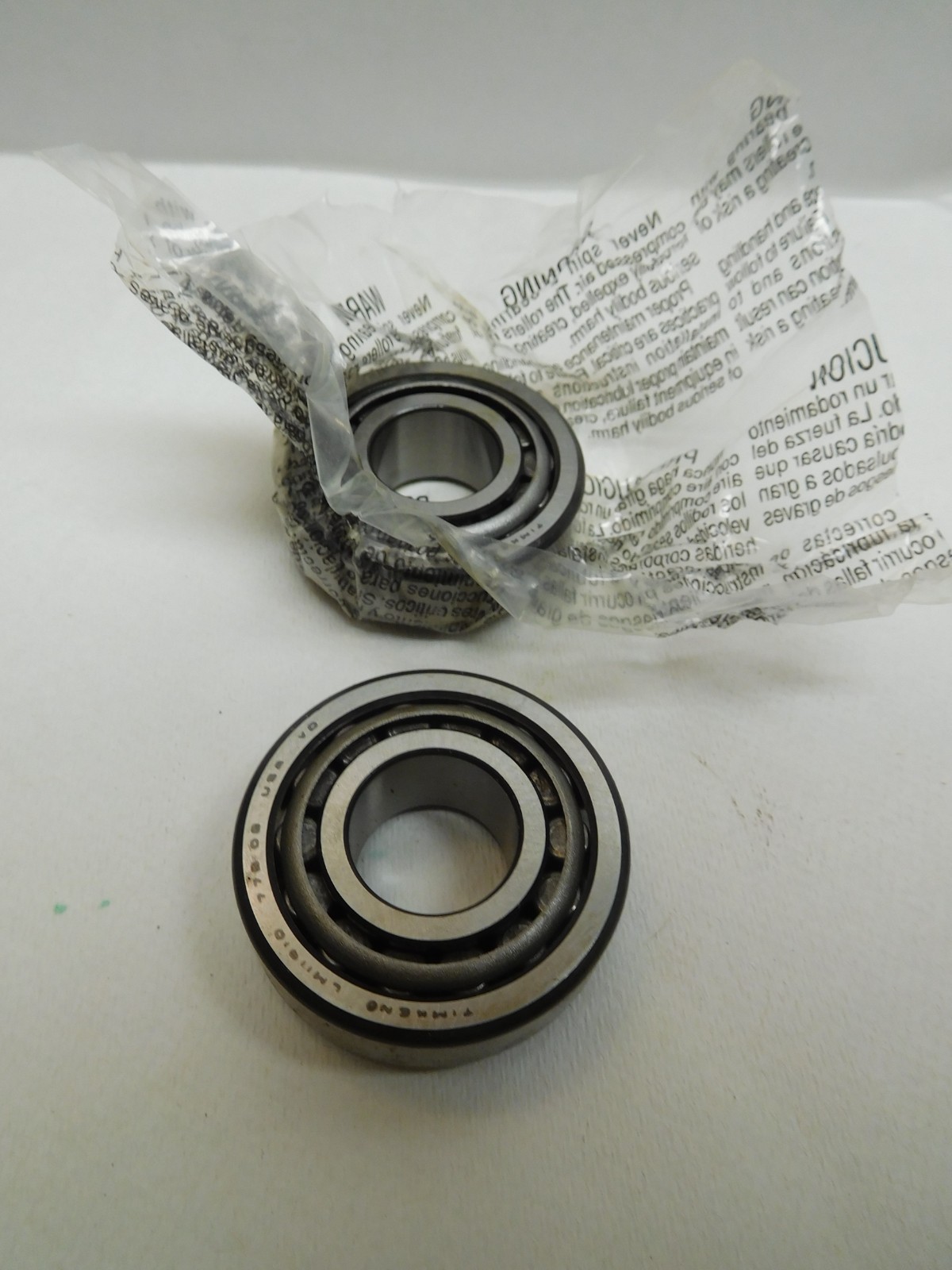 Lot of 2 Timken LM11949 / LM11910 – Set 2 – New in Box – 2 Bearings & 2 Cups
