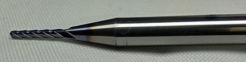 NC Taper Rib Ctr .050Mill 4FL SE .350 LOC 1°Taper 3/16 Shank 3OAL BN TIALN