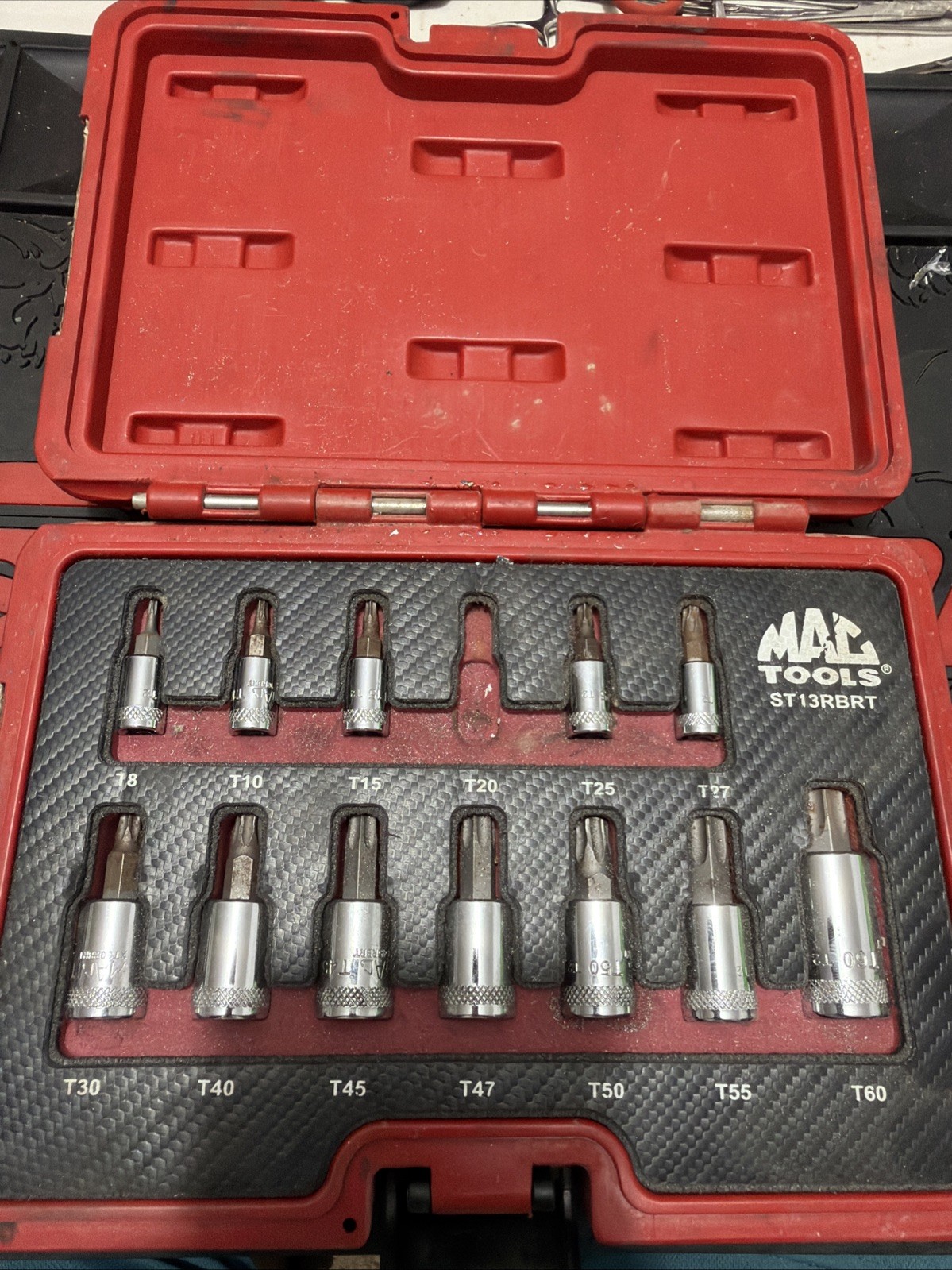 Mac Tools 13 Piece Advanced Star Driver Set ST13RBRT (CP1021345) T20 Missing