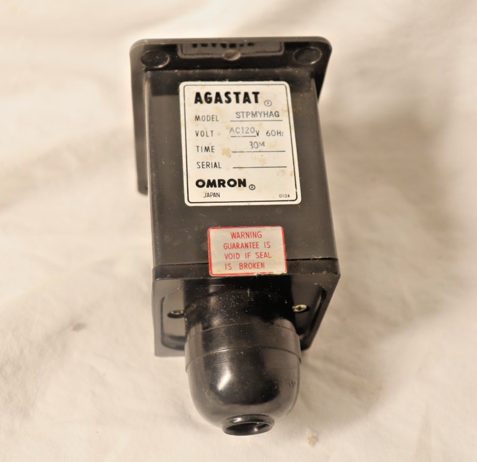 STPMYHAG Agastat Omron AC120V 60 Hz 30M Timer Relay Control Controls Time Delay