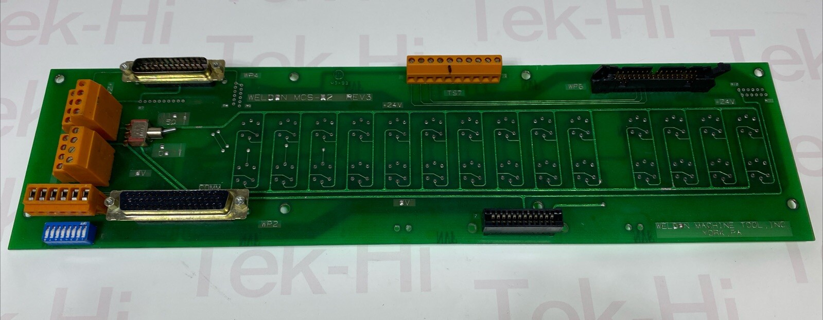 WELDON MACHINE MCS-02 CIRCUIT BOARD MCS02 OVERNIGHT SHIPPING