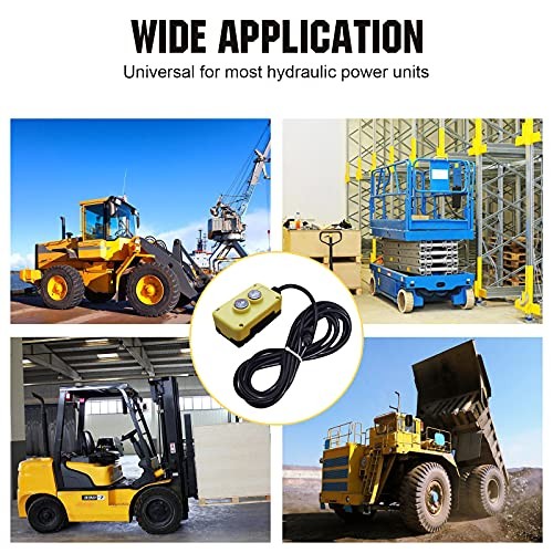 3 Wire Dump Trailer Remote Control Switch 12V DC Single Acting Hydraulic Pump