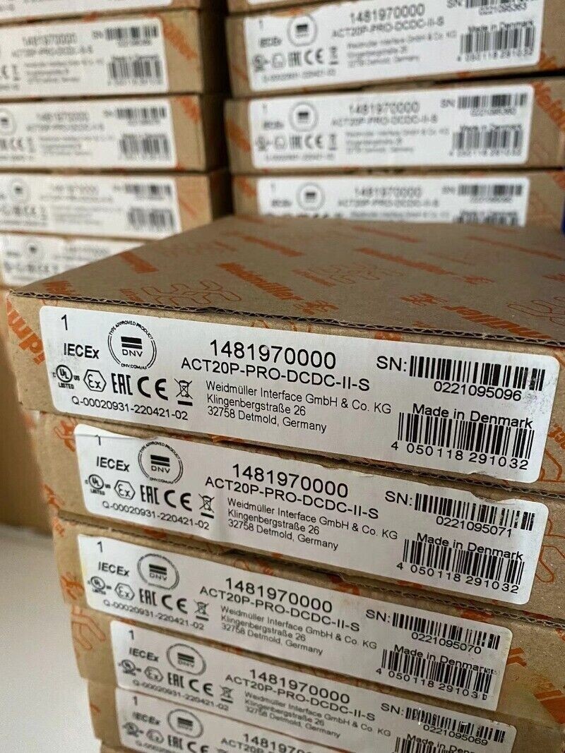 ACT20P-PRO-DCDC-II-S 1PC NEW Sealed Weidmuller PLC Module ACT20P-PRO-DCDC-II-S
