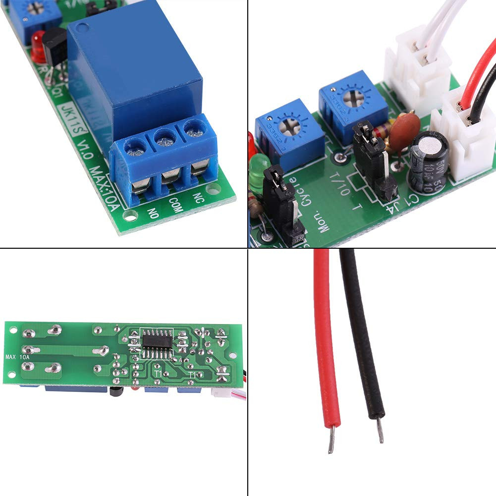DC12V Adjustable Time Delay Relay Module 0-120 Min