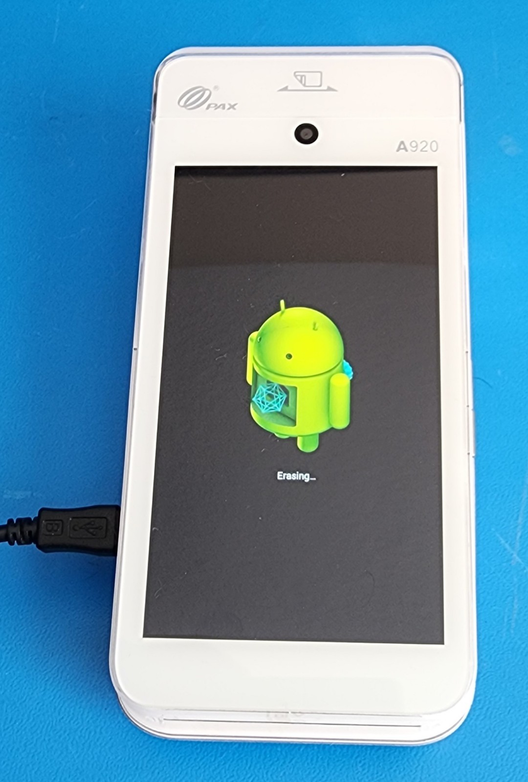 PAX A920 Android Based POS Payment Terminal 5″ touchscreen 4G, Wi-Fi with Cable