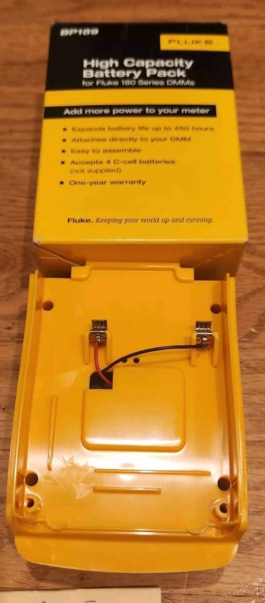 Fluke 189 Combo Bundle True RMS Digital Multimeter Flukeview Battery Pack & More