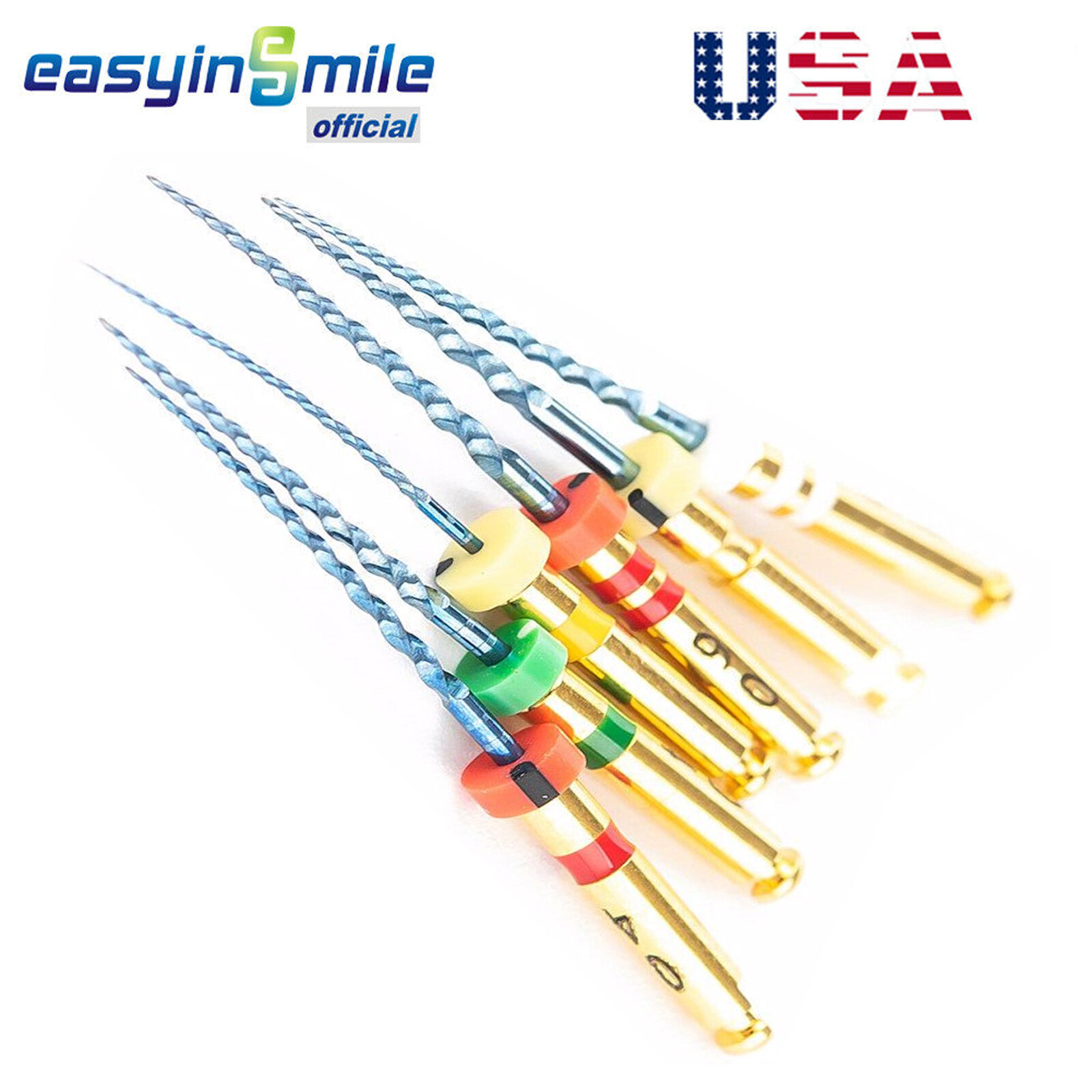 6pcs/Pack Dental Endodontic Blue Files X3 Max NITI Rotaty Endo Files Engine Use