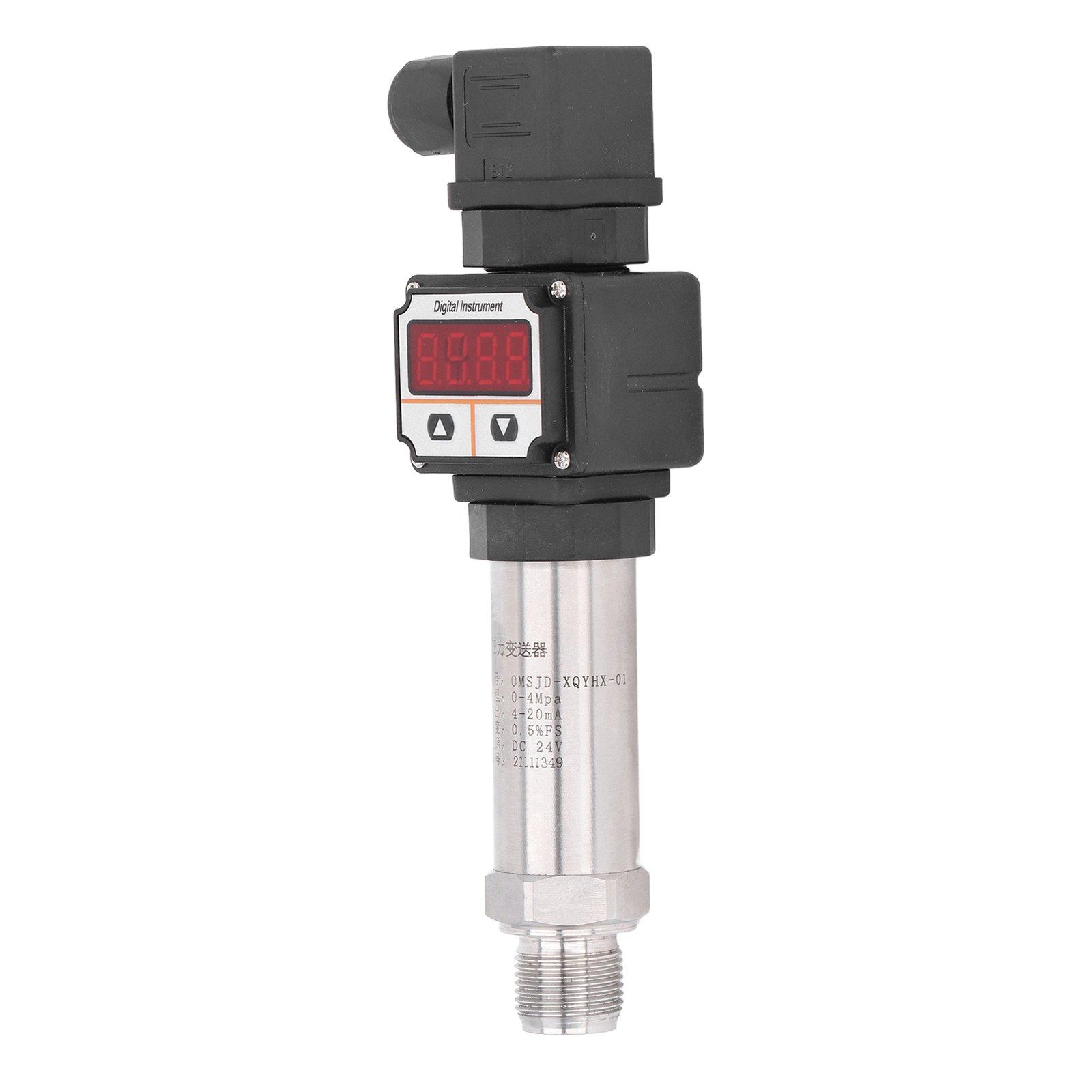 0‑4Mpa 4‑20mA Pressure Transmitter Digital Display Small Transducer Sensor DC24V