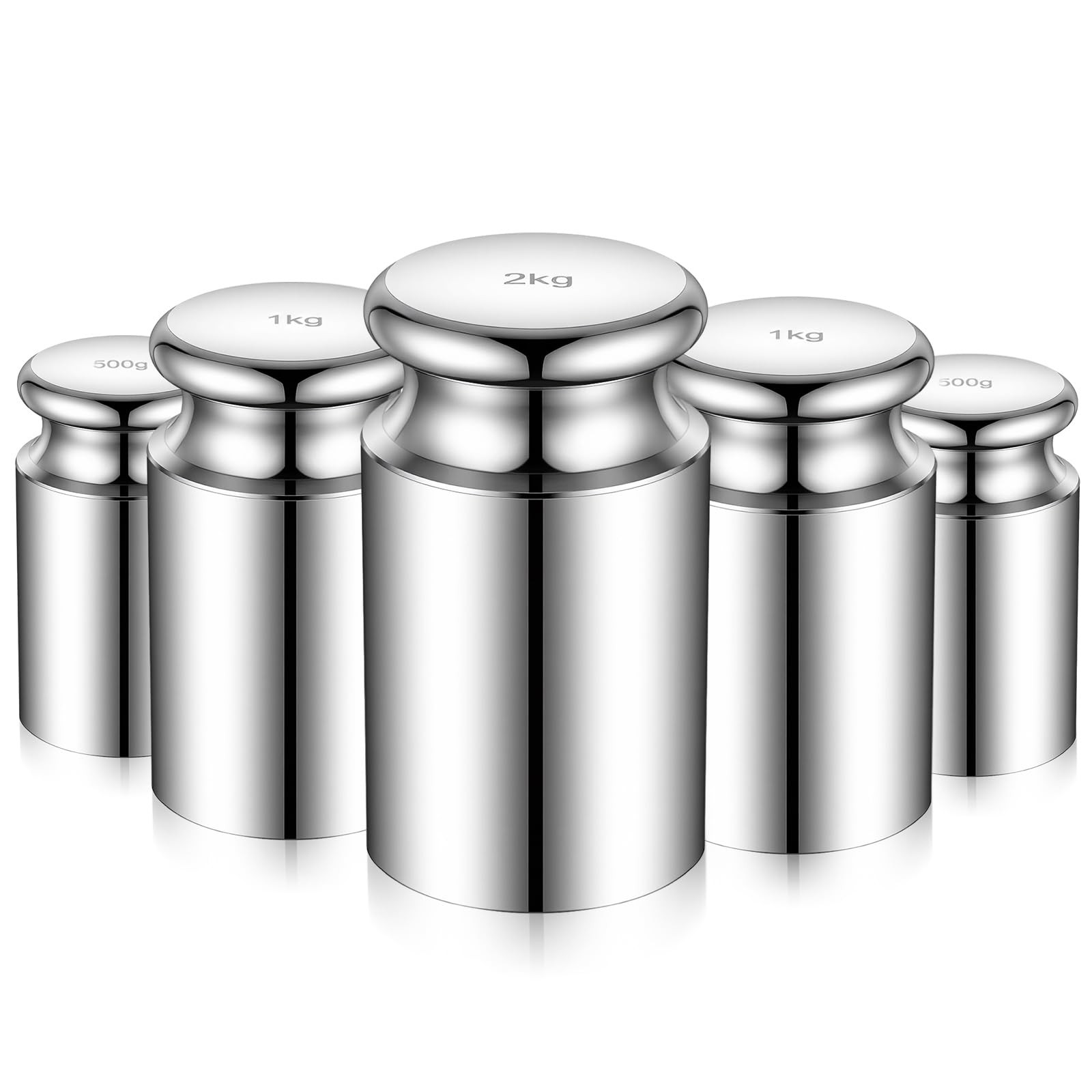 Sabary 5kg 5000g 5 Pcs M1 Precision Calibration Weight Set 2 Kg,1 Kg,0.5 Kg