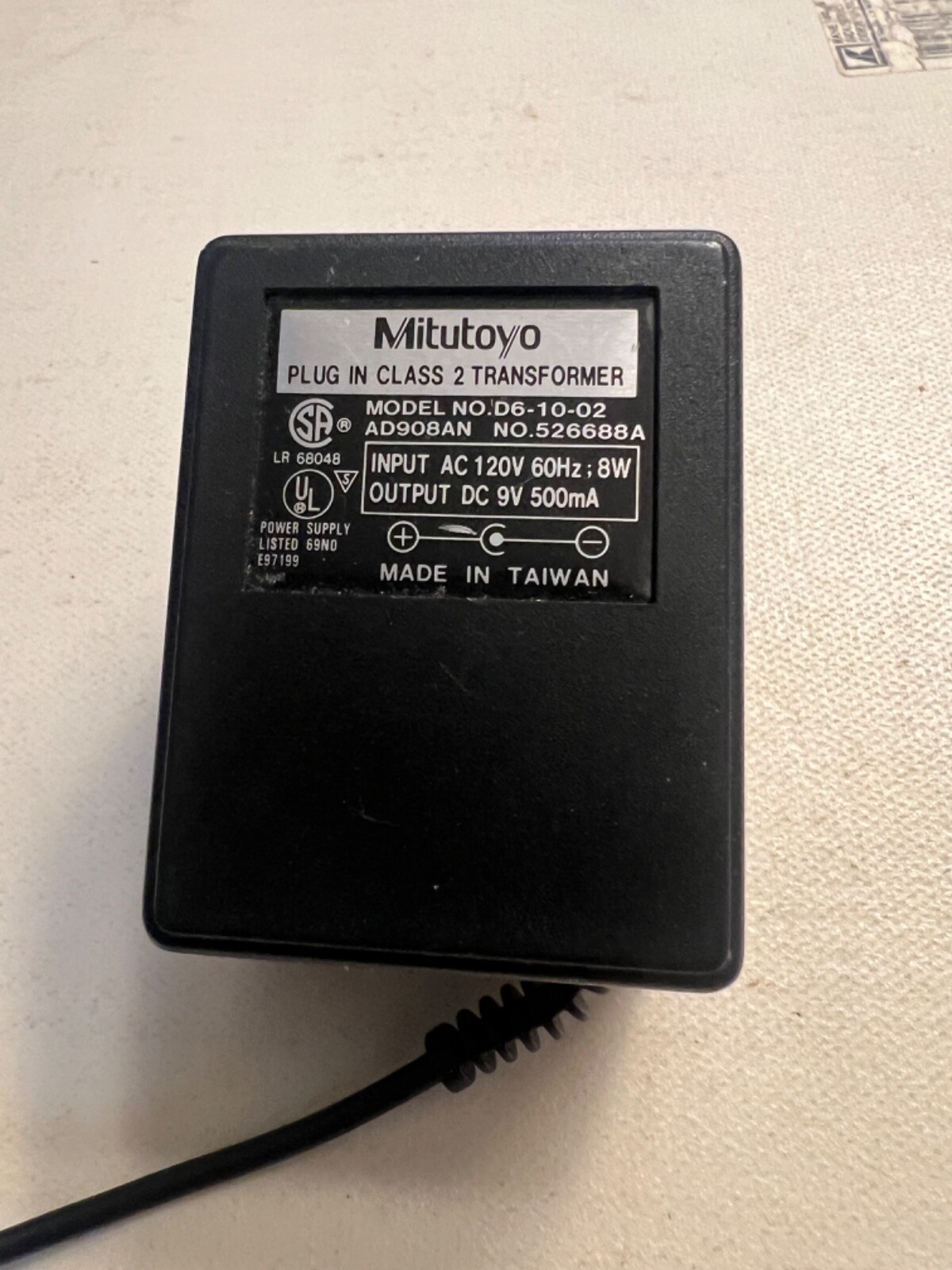 MITUTOYO ABSOLUTE DIGIMATIC INDICATORS WITH BACK-LIT LCD SCREEN 543-551A