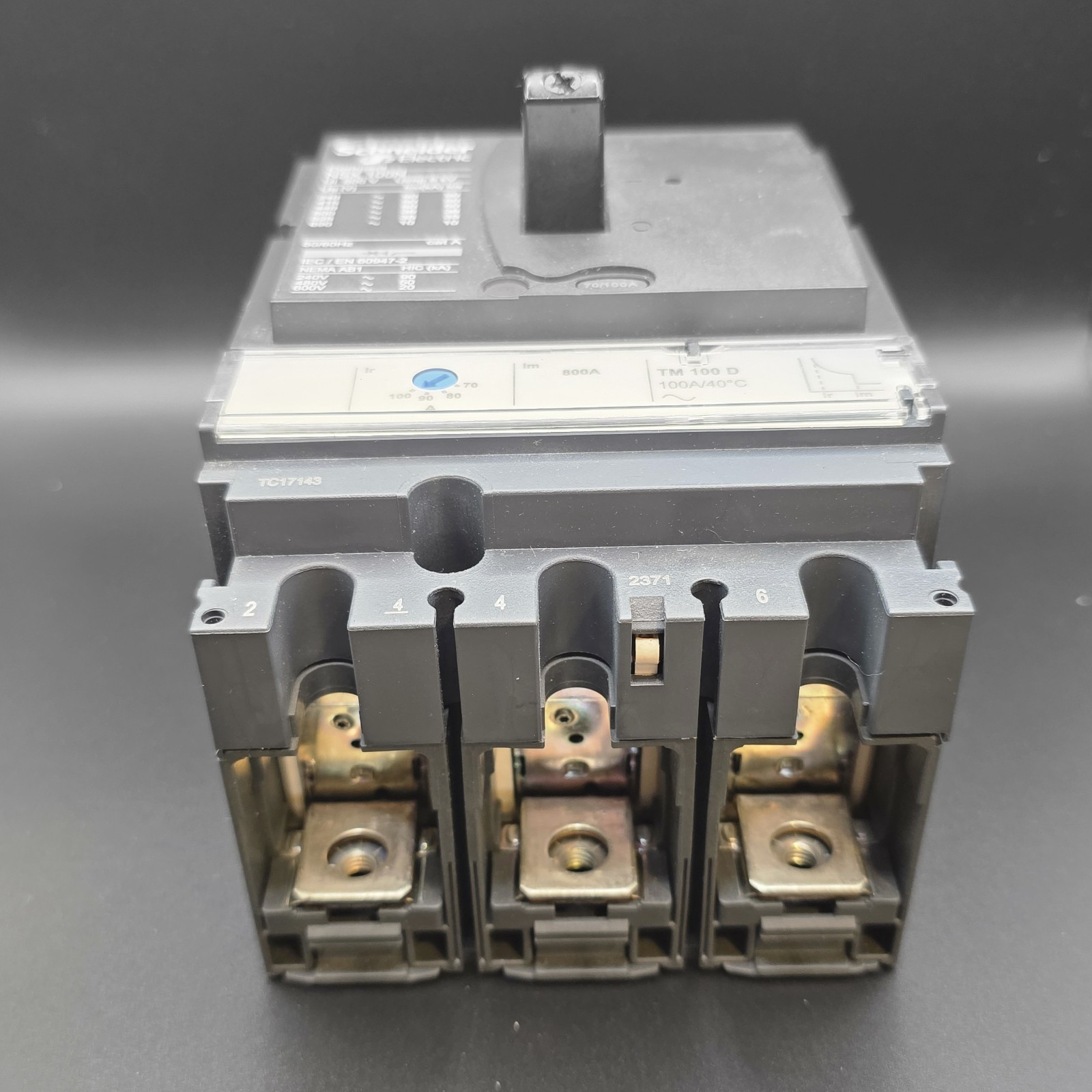 Schneider Electric NSX 100N Circuit Breaker 100A