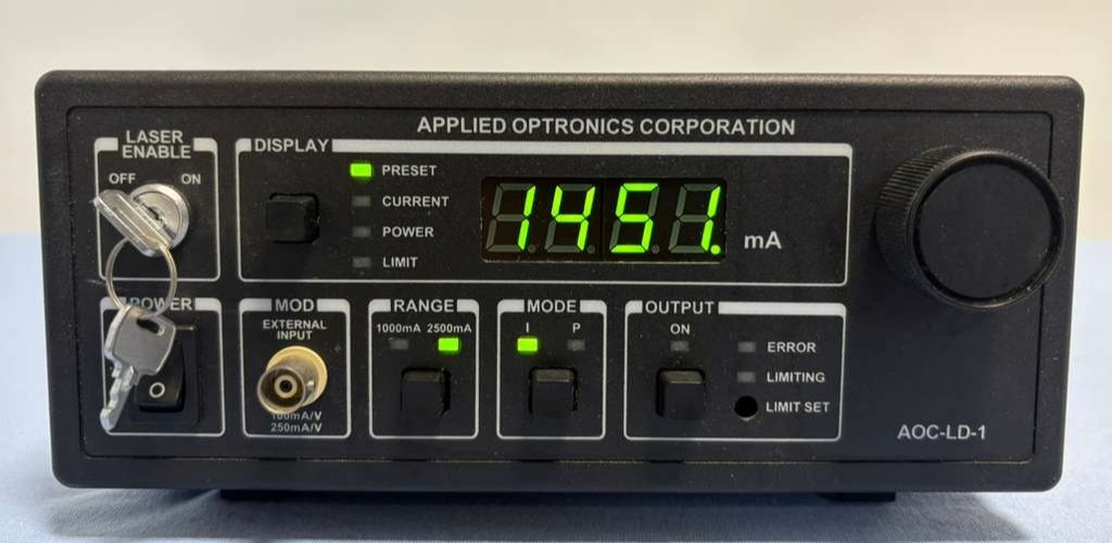 Applied Optronics Corporation Laser Power Controller Part AOC-LD-1