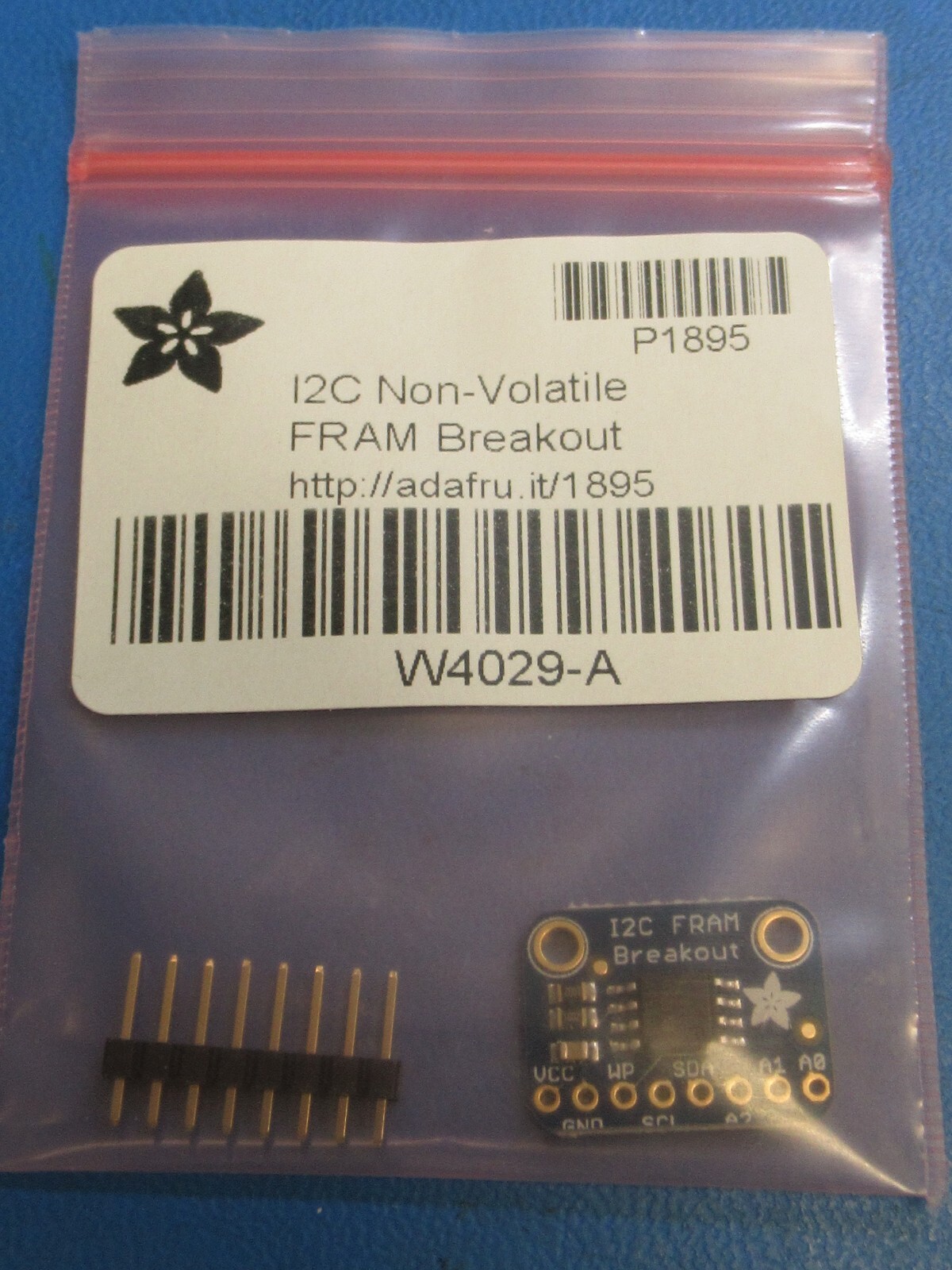 (1) P1895 1895 MB85RC256V Adafruit FRAM Breakout I2C Non Volatile 256Kbit / 32KB