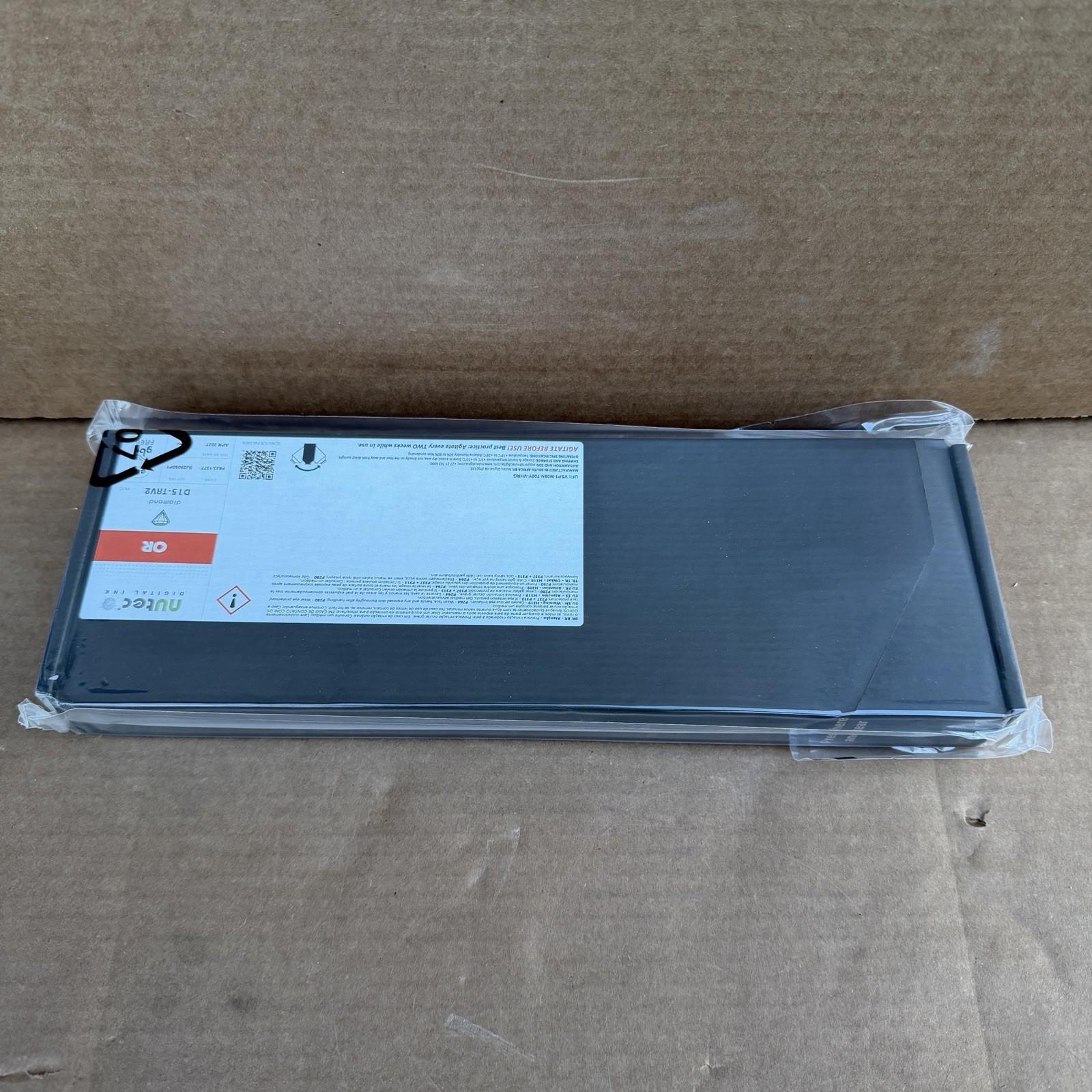 Nutec Diamond D15-TRV2 OR Orange Digital Ink Cartridge Exp 04/2027 SJ25050P1
