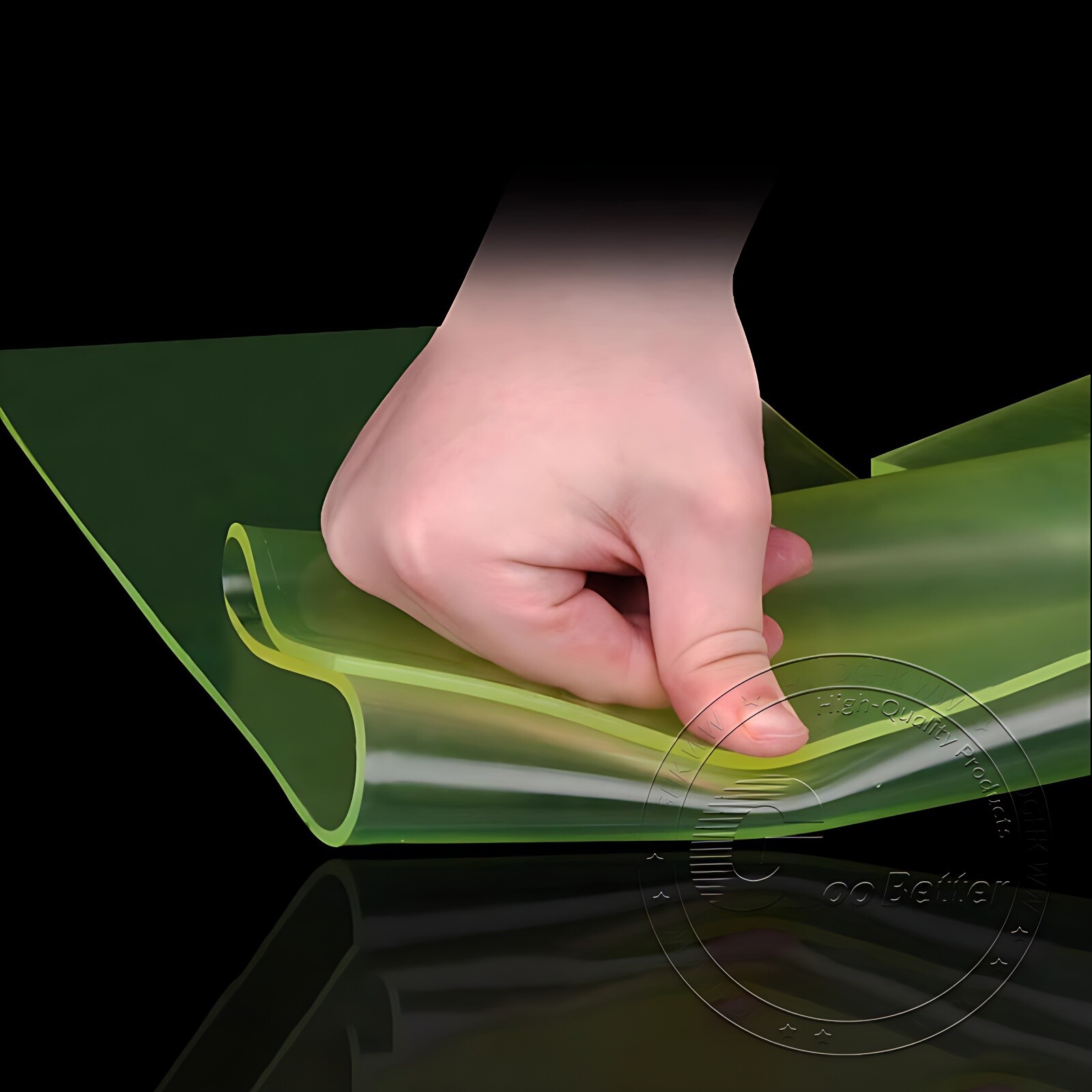 Polyurethane Sheet PU Rubber Board Elastic Damping Cushion Thickness 1mm-100mm