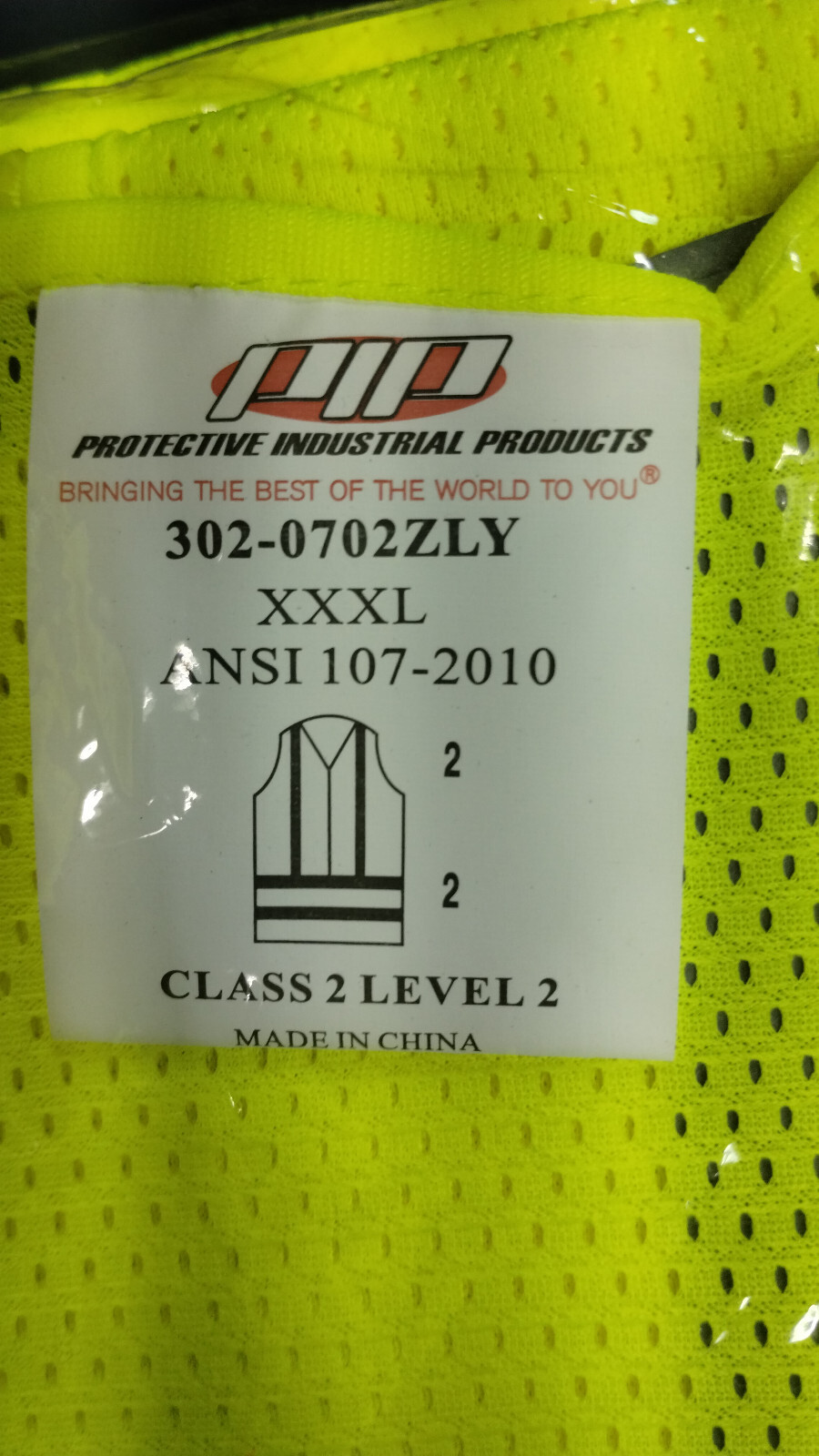 LOT OF 83 PIP Class 2 Mesh Vest Zipper High Visibility Pockets M L 2X 3X 4X