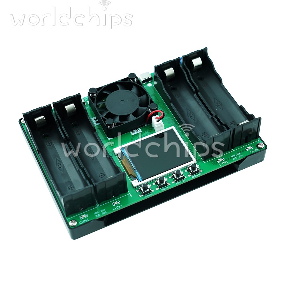 4Channel 18650 Battery Capacity Internal Resistance Tester Auto Charge Discharge