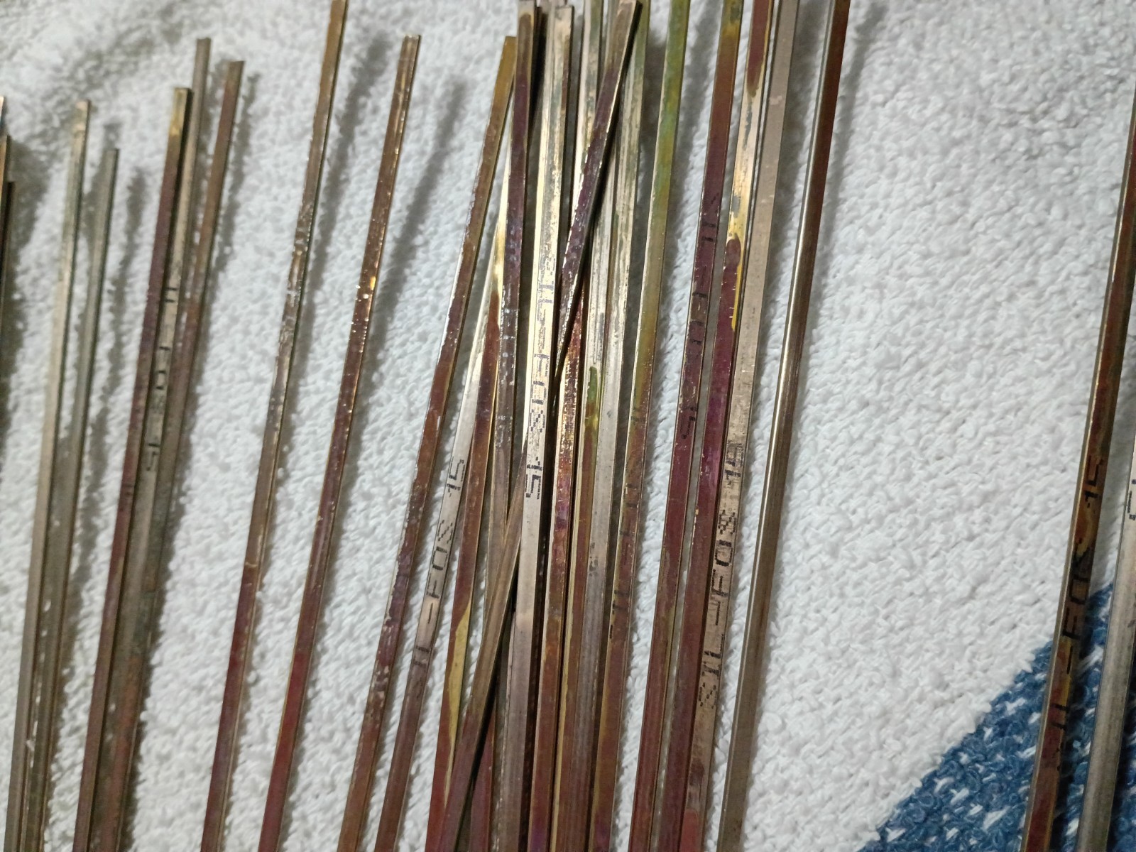 95150 Lucas Milhaupt Sil Fos Silvaloy 15% Silver Solder 28 Rods 1 pound solder