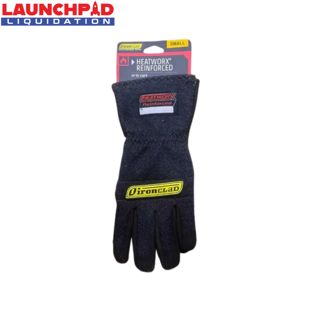 Ironclad Heat Resistant Mechanic Fabricator Performance Gloves w/Kevlar Hw4-04-L