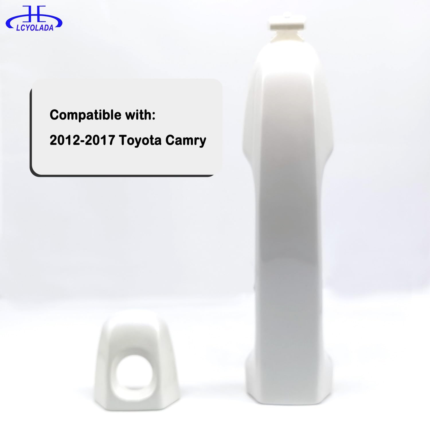 Front Left Driver Side Exterior Door Handle for Toyota Camry 2012-2017 White