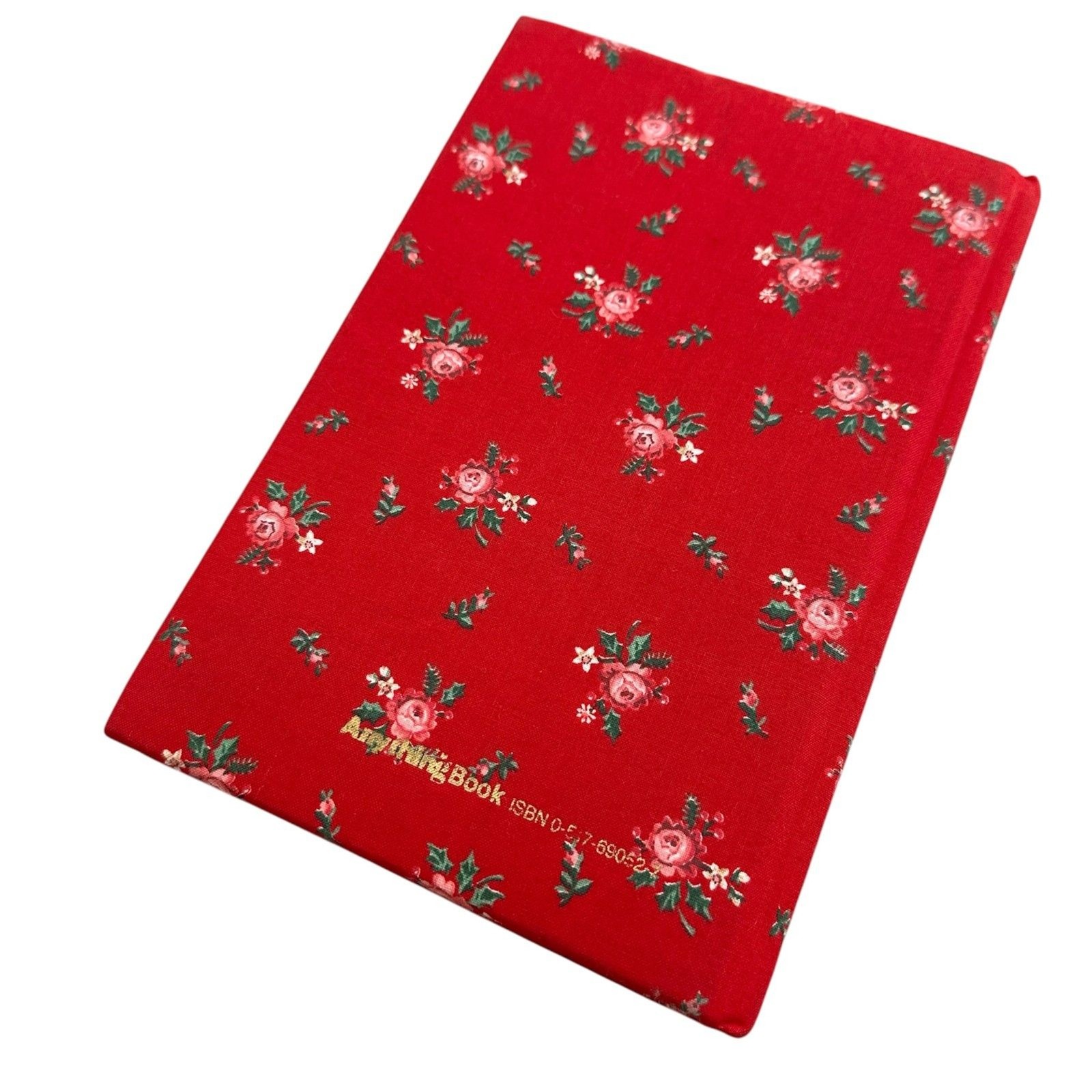 Anything Book Red Rose Print Journal