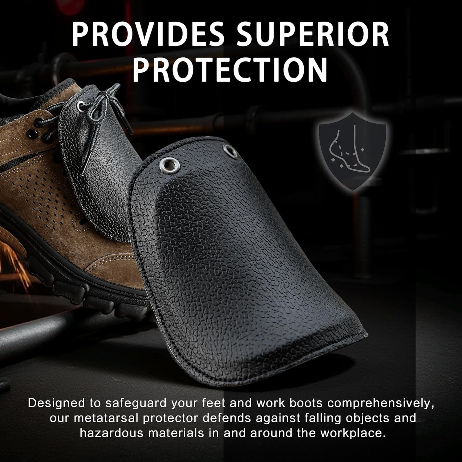 Metatarsal Guards, 2Pcs Toe Protector, Pro Metatarsal Shield Footwear Attachment