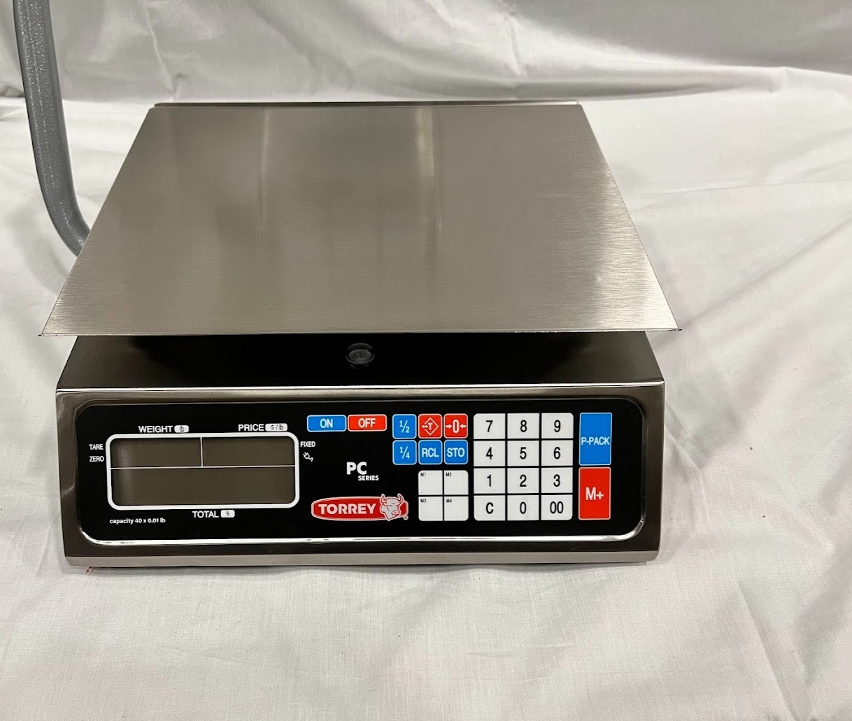 Tor Rey PC-40LT 40 lb. Digital Price Computing Scale, Legal for Trade